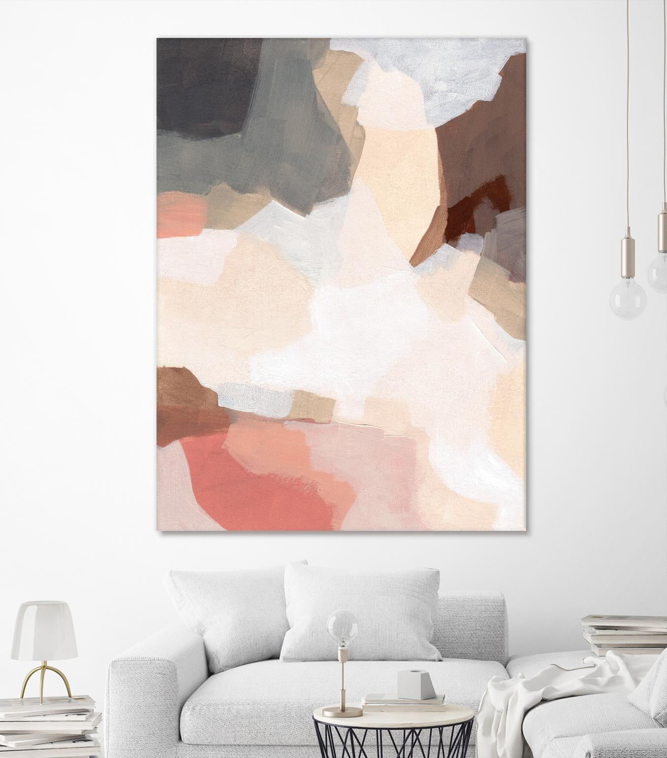 Mesa Prism II by June Vess on GIANT ART - beige abstract abstract