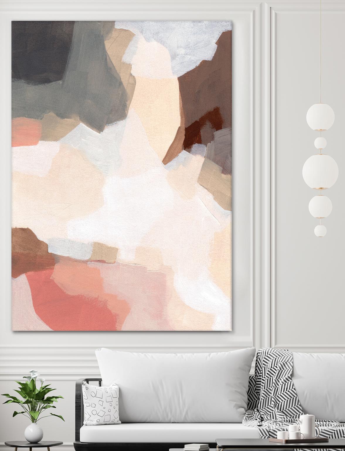 Mesa Prism II by June Vess on GIANT ART - beige abstract abstract