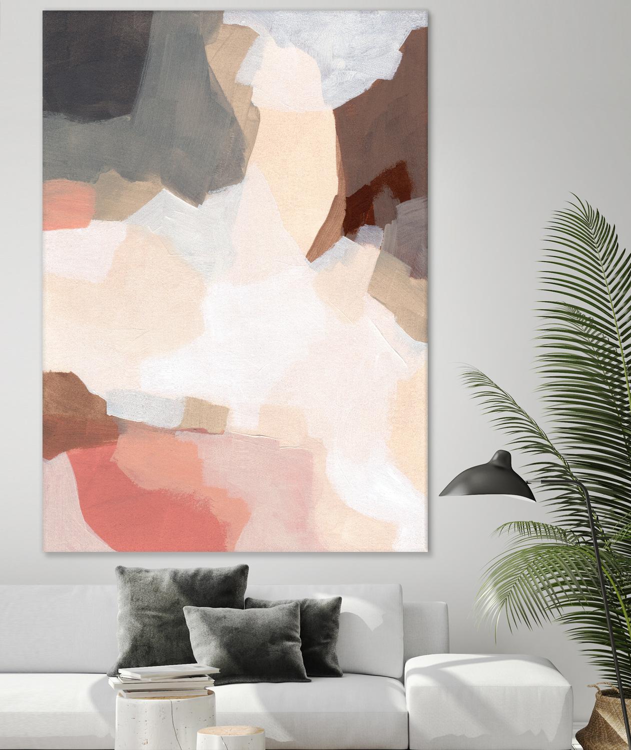 Mesa Prism II by June Vess on GIANT ART - beige abstract abstract