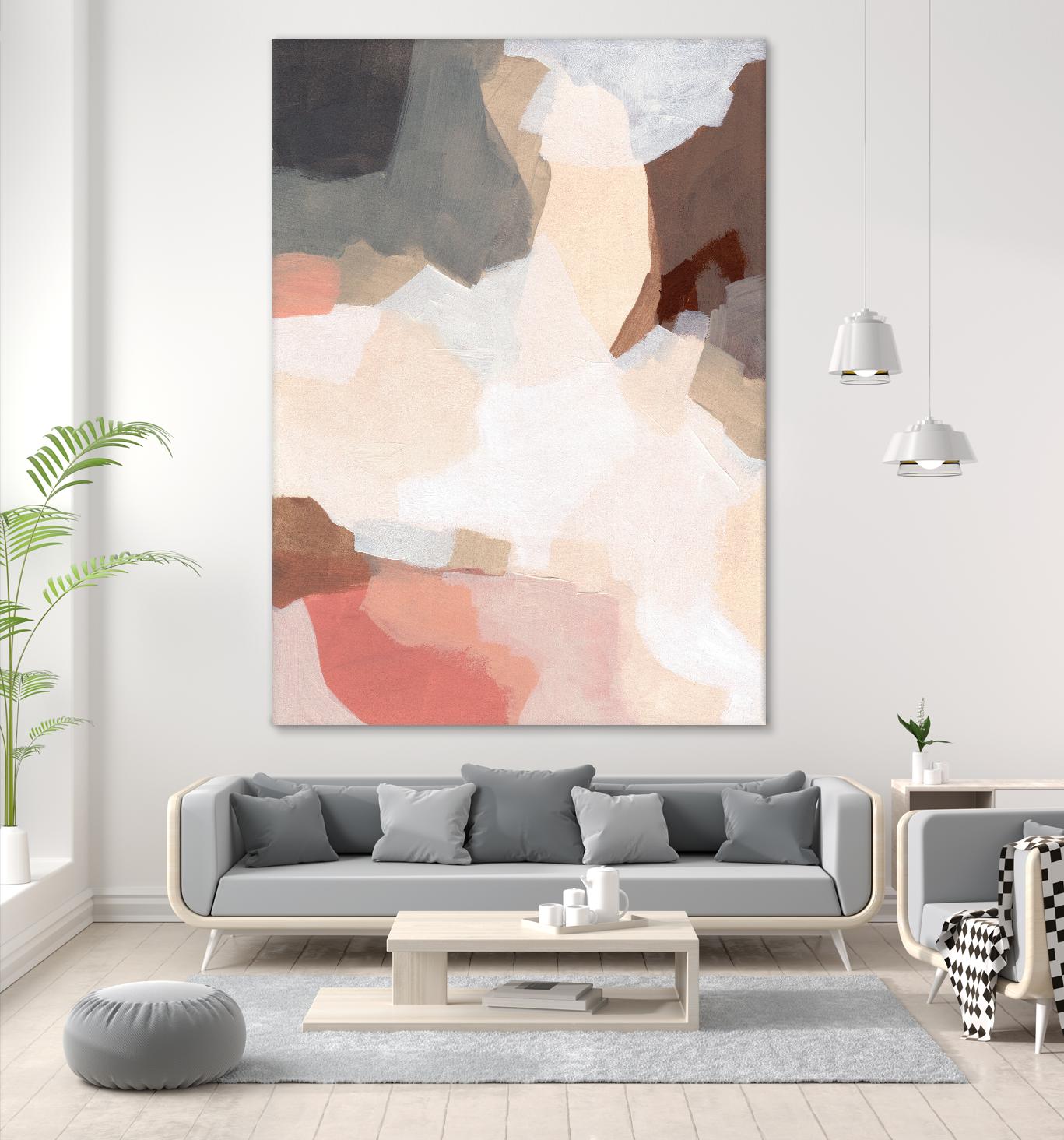 Mesa Prism II by June Vess on GIANT ART - beige abstract abstract