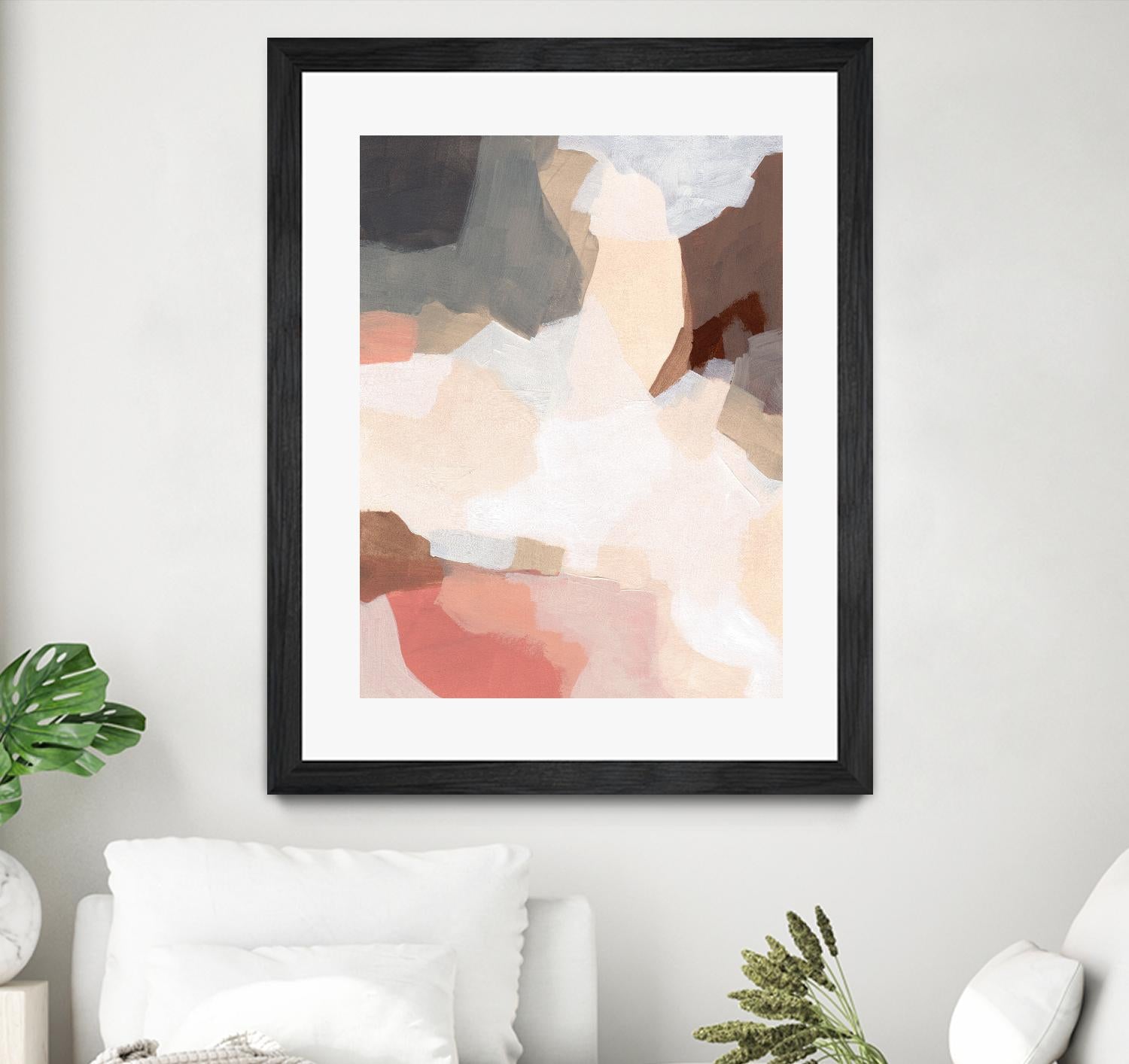 Mesa Prism II by June Vess on GIANT ART - beige abstract abstract