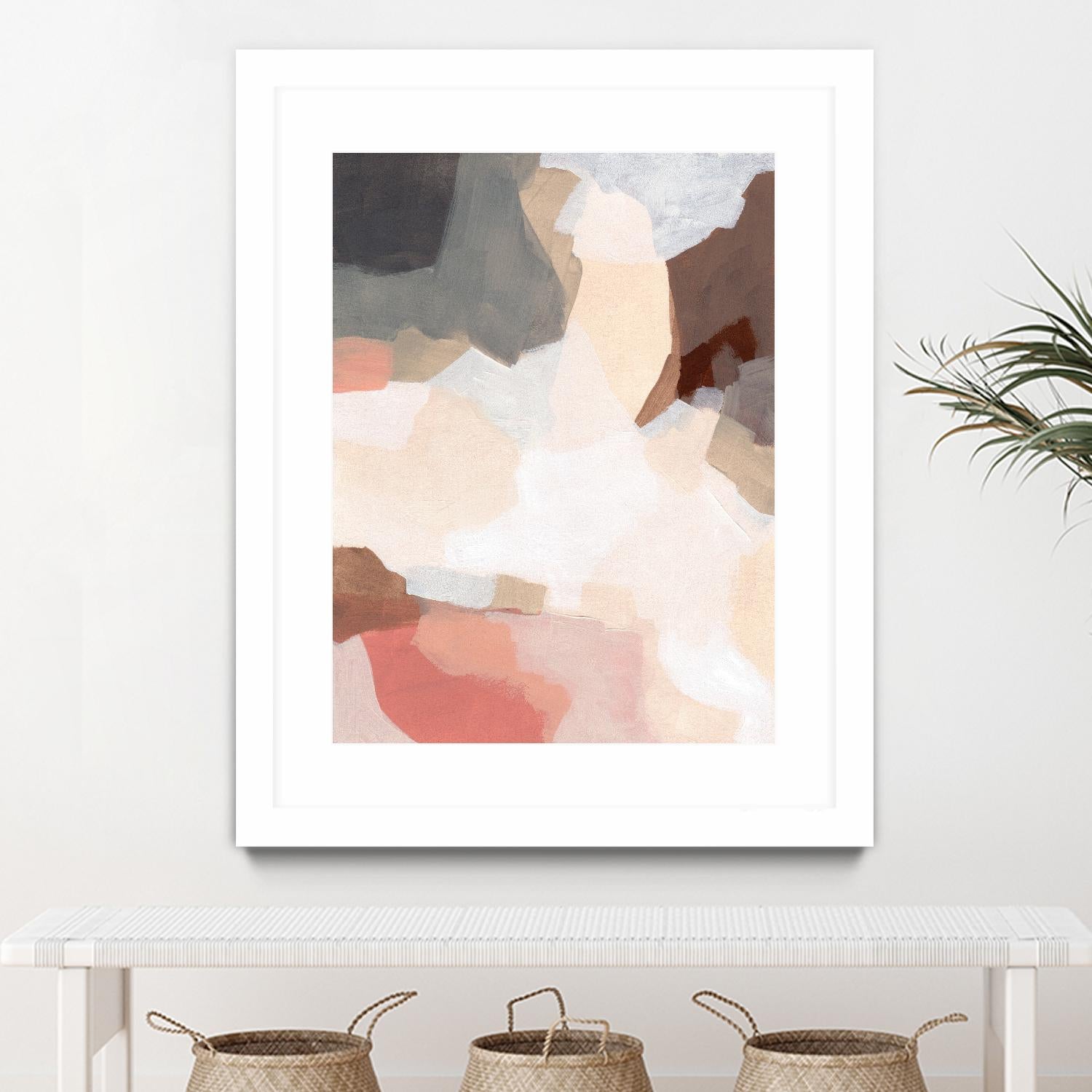 Mesa Prism II by June Vess on GIANT ART - beige abstract abstract