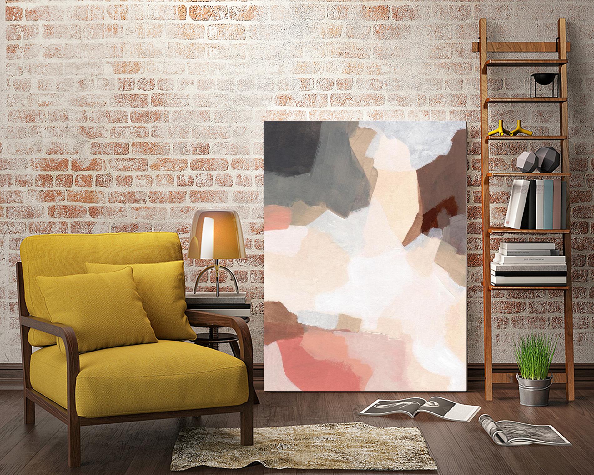 Mesa Prism II by June Vess on GIANT ART - beige abstract abstract