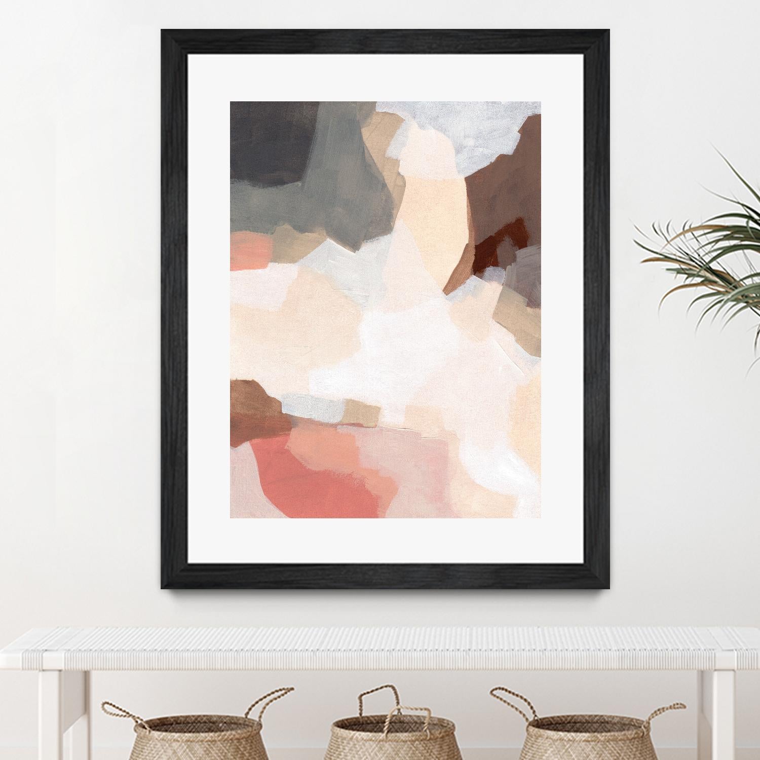 Mesa Prism II by June Vess on GIANT ART - beige abstract abstract