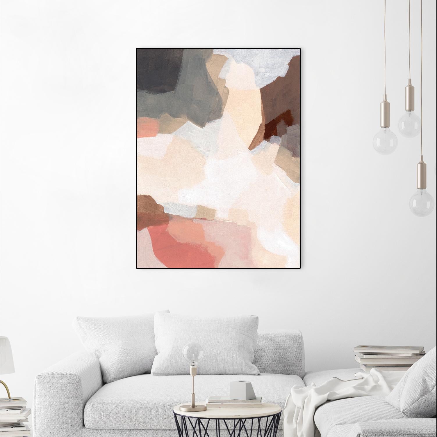 Mesa Prism II by June Vess on GIANT ART - beige abstract abstract