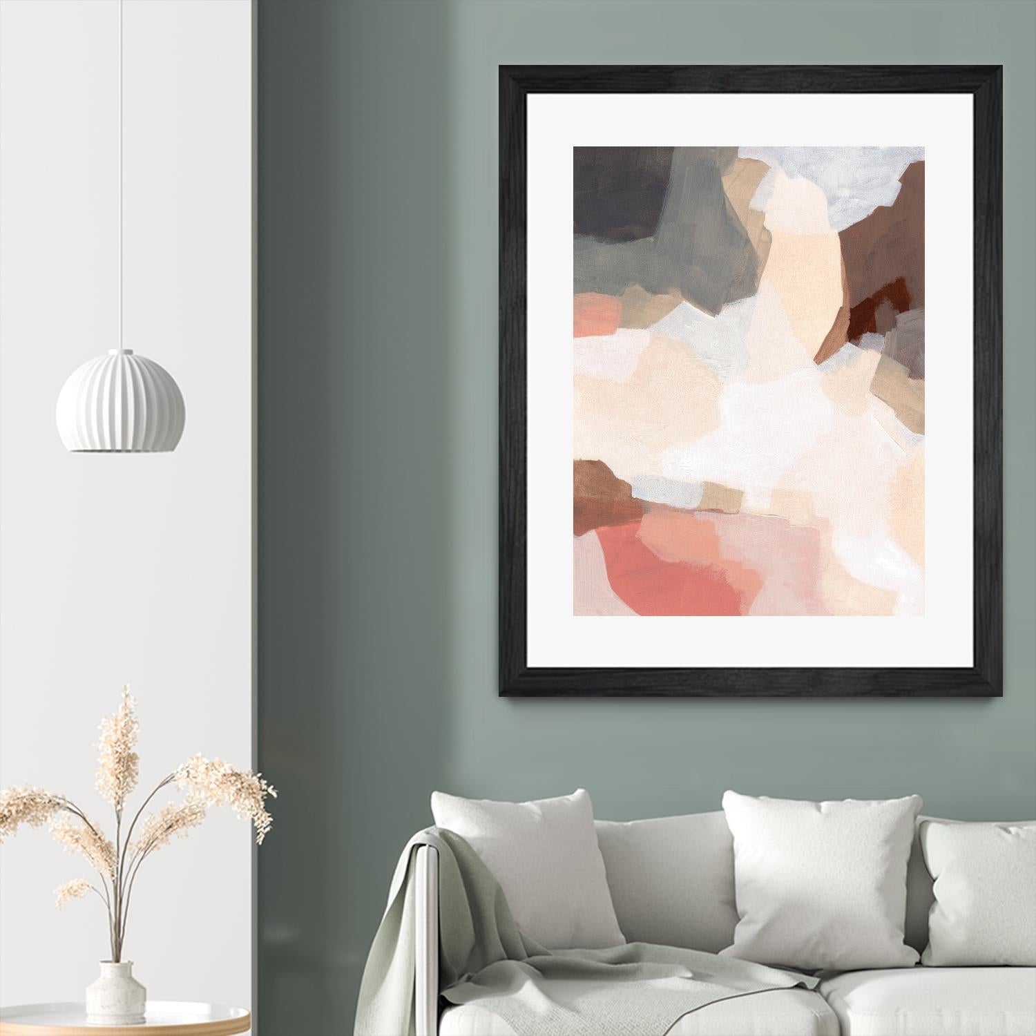 Mesa Prism II by June Vess on GIANT ART - beige abstract abstract