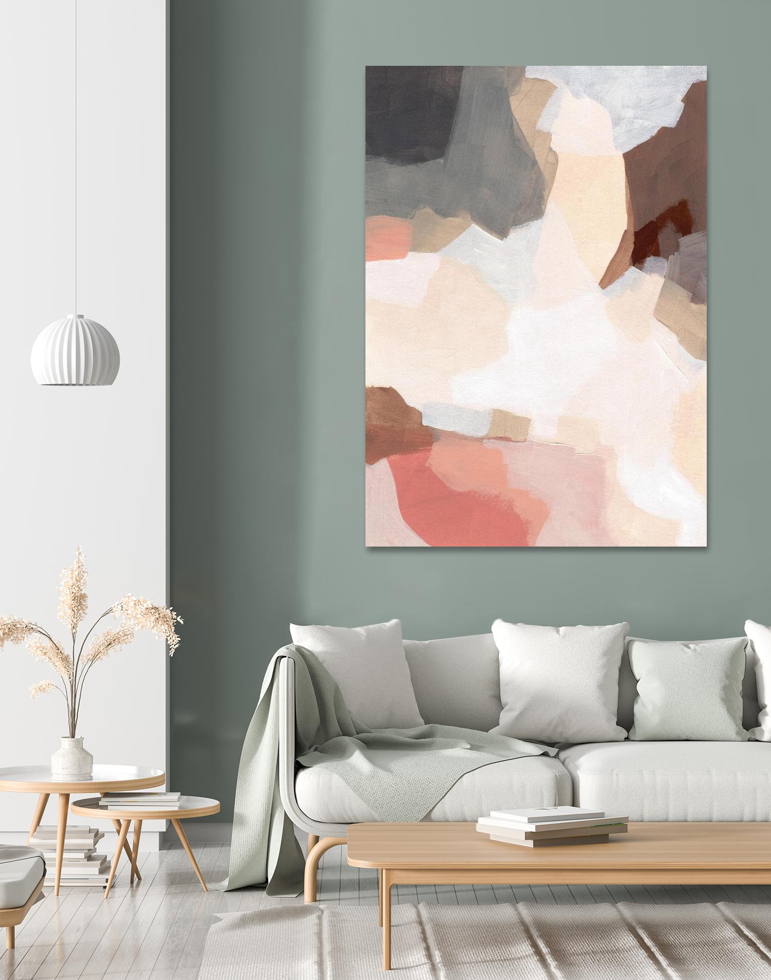 Mesa Prism II by June Vess on GIANT ART - beige abstract abstract