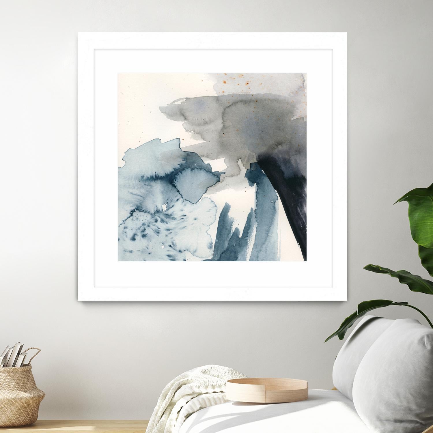 Winter Current III by Victoria Barnes on GIANT ART - blue abstract abstract