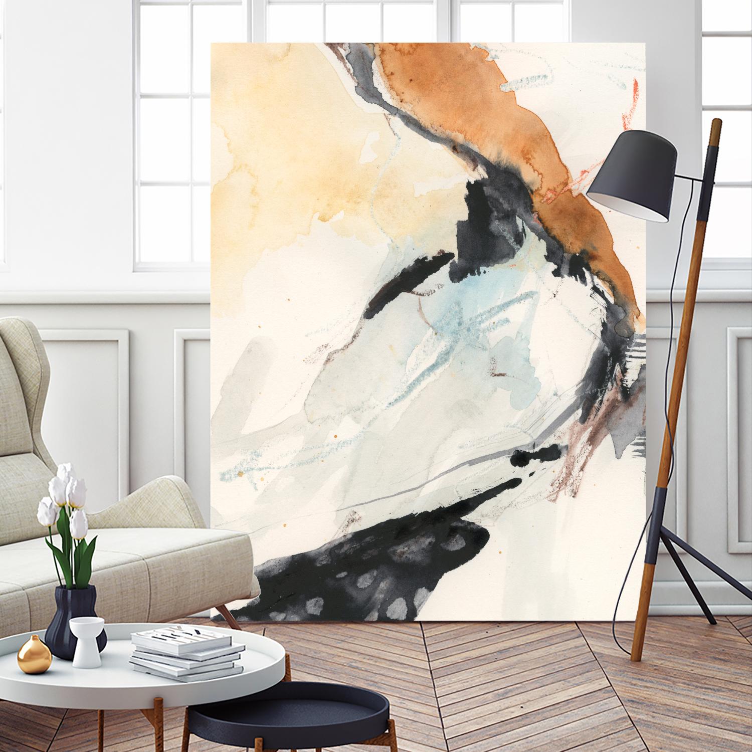 Efflux I by Victoria Borges on GIANT ART - beige abstract abstract