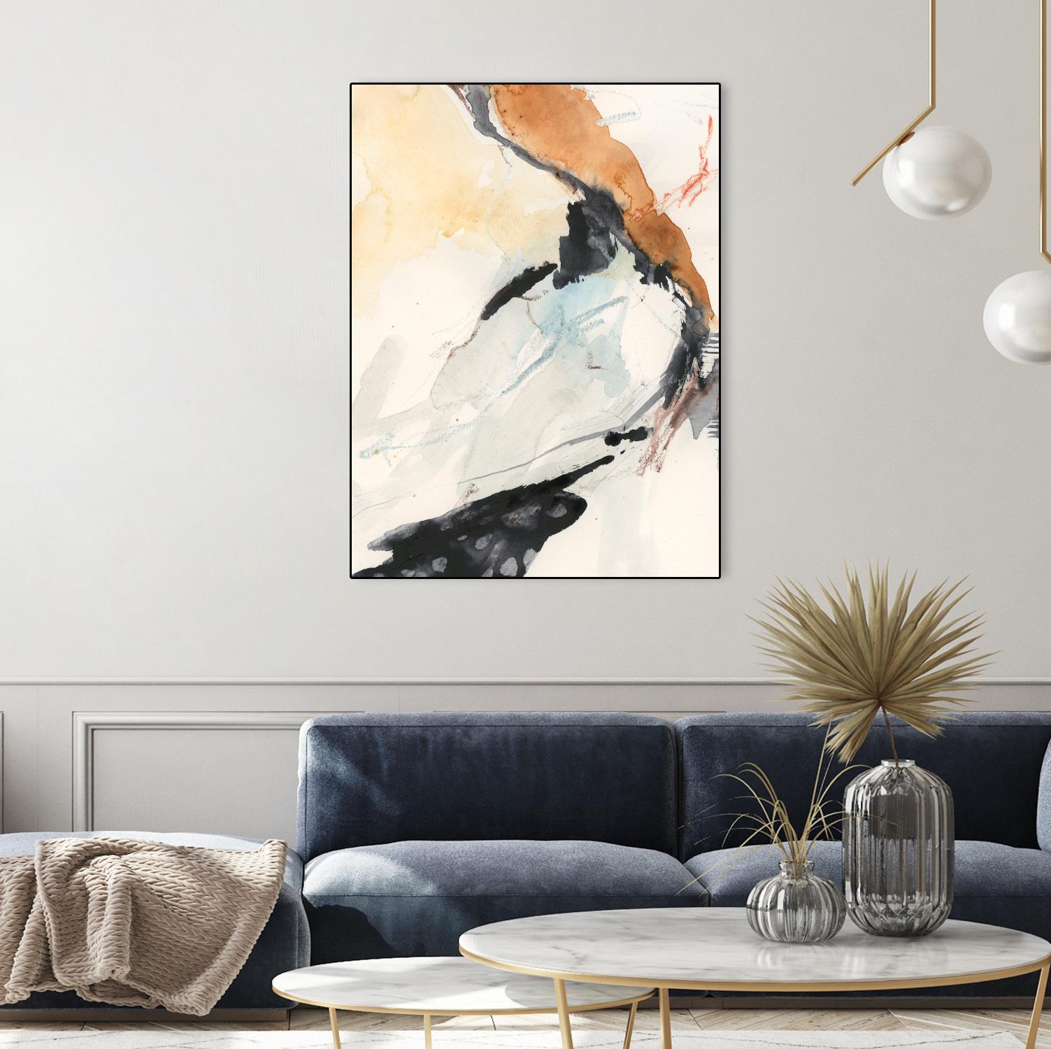 Efflux I by Victoria Borges on GIANT ART - beige abstract abstract