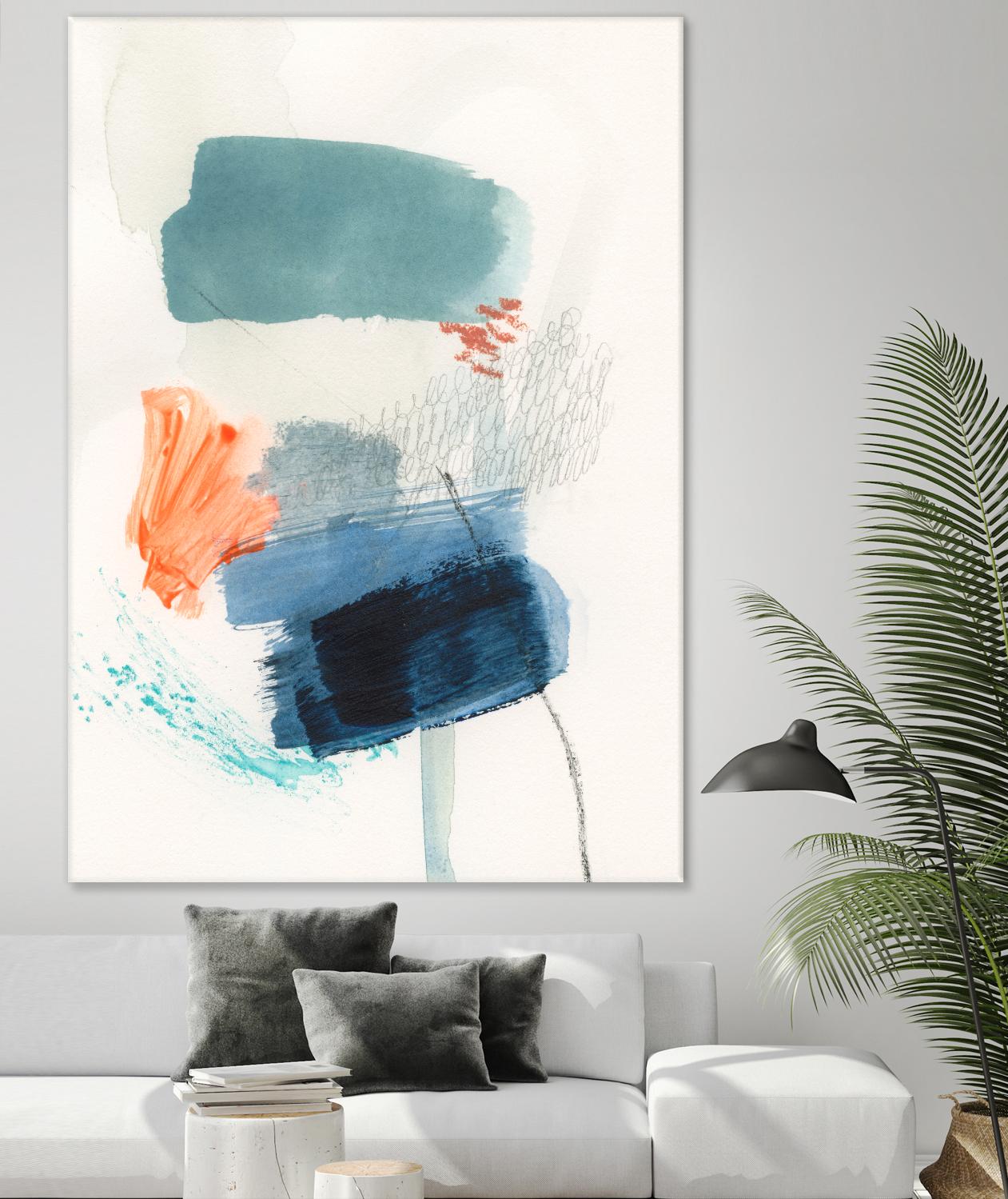 Lightvessel II by Victoria Barnes on GIANT ART - orange abstract abstract