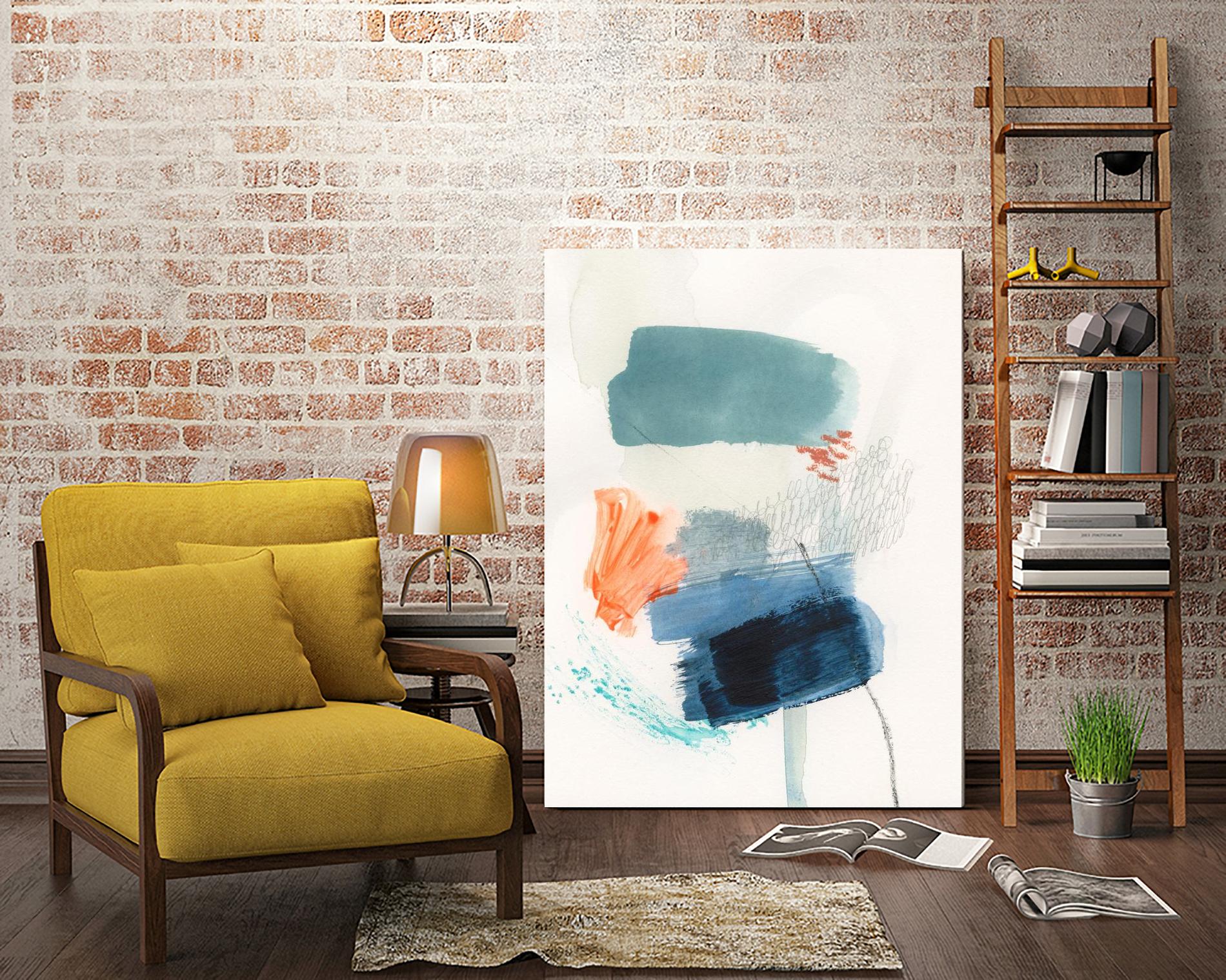 Lightvessel II by Victoria Barnes on GIANT ART - orange abstract abstract