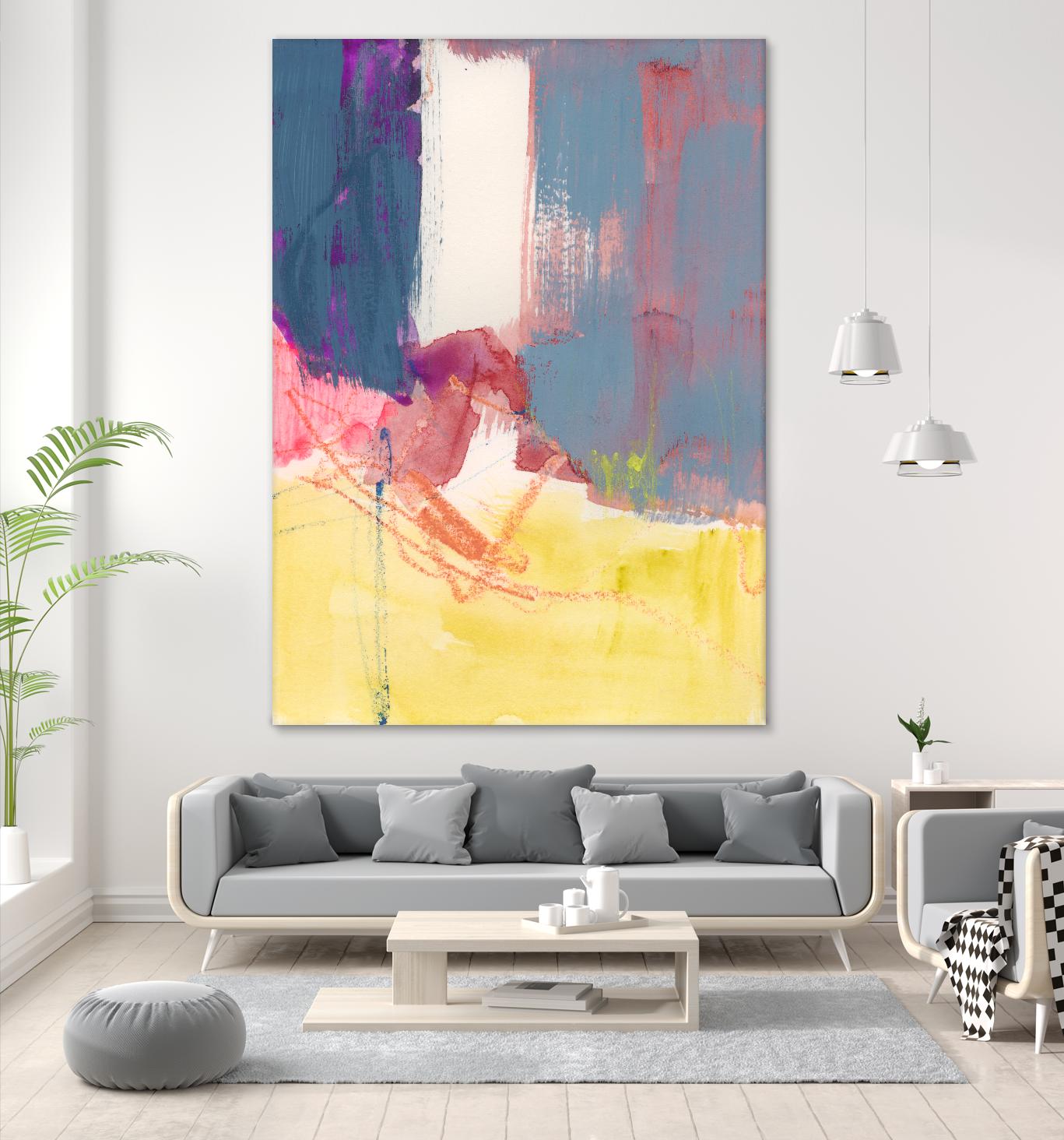 Flim Flam III by Victoria Barnes on GIANT ART - orange abstract abstract