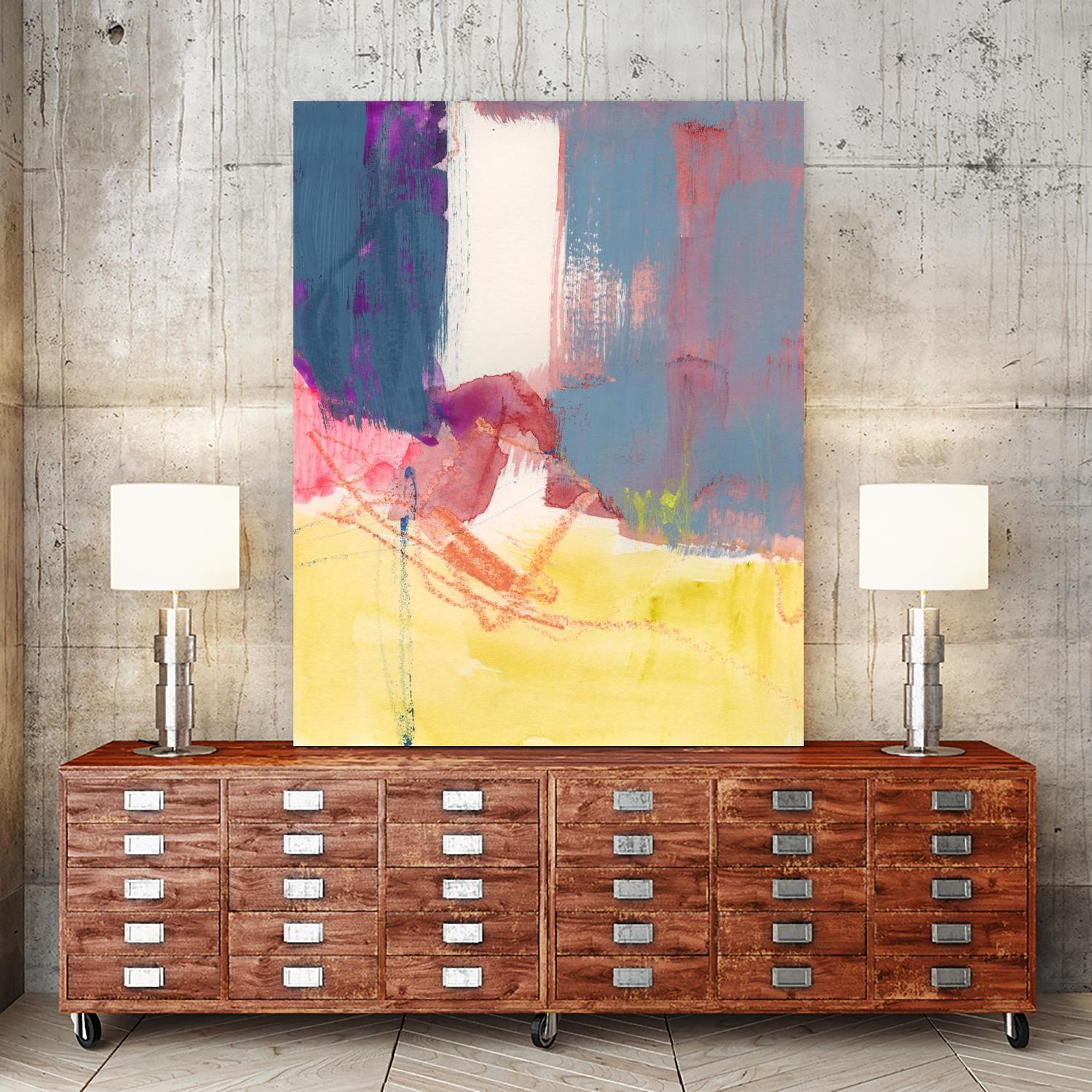 Flim Flam III by Victoria Barnes on GIANT ART - orange abstract abstract