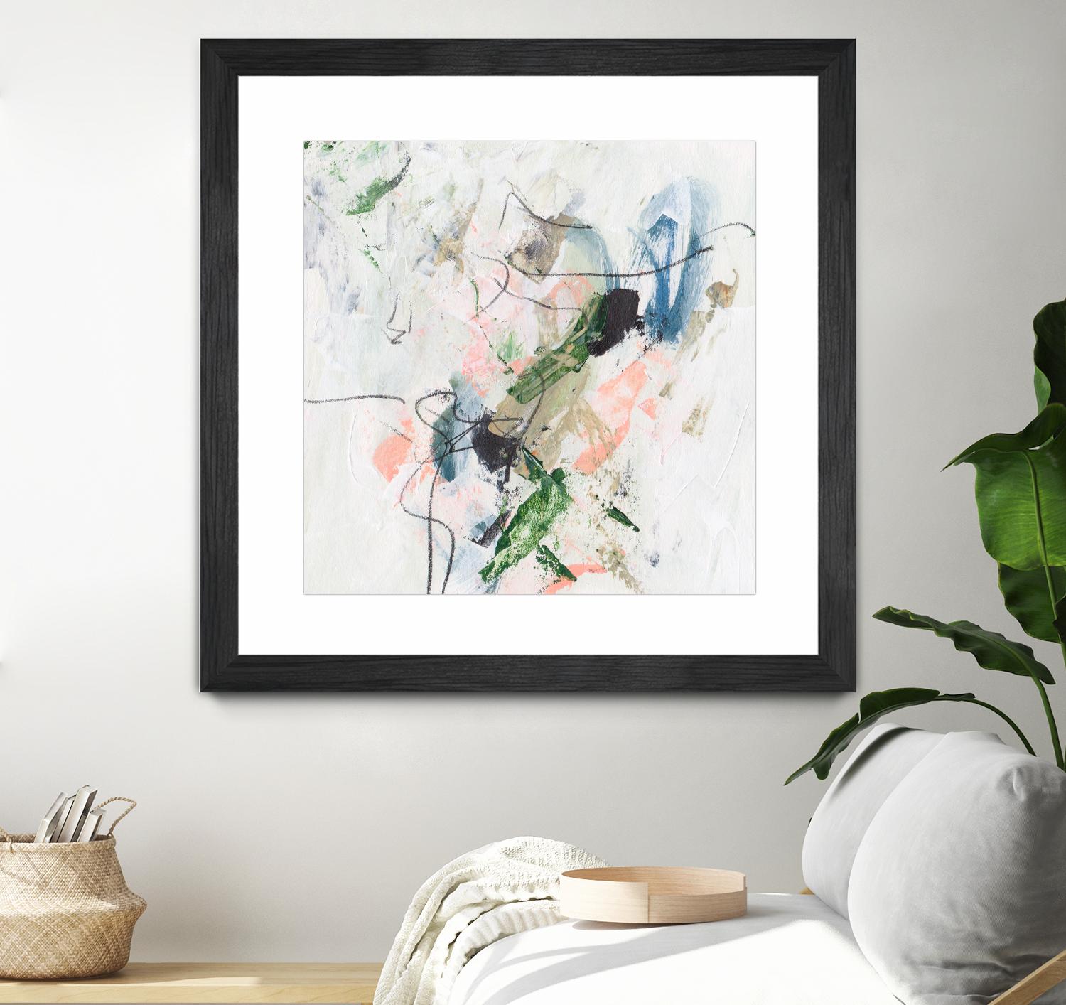 Approaching Spring II by Melissa Wang on GIANT ART - pink abstract abstract