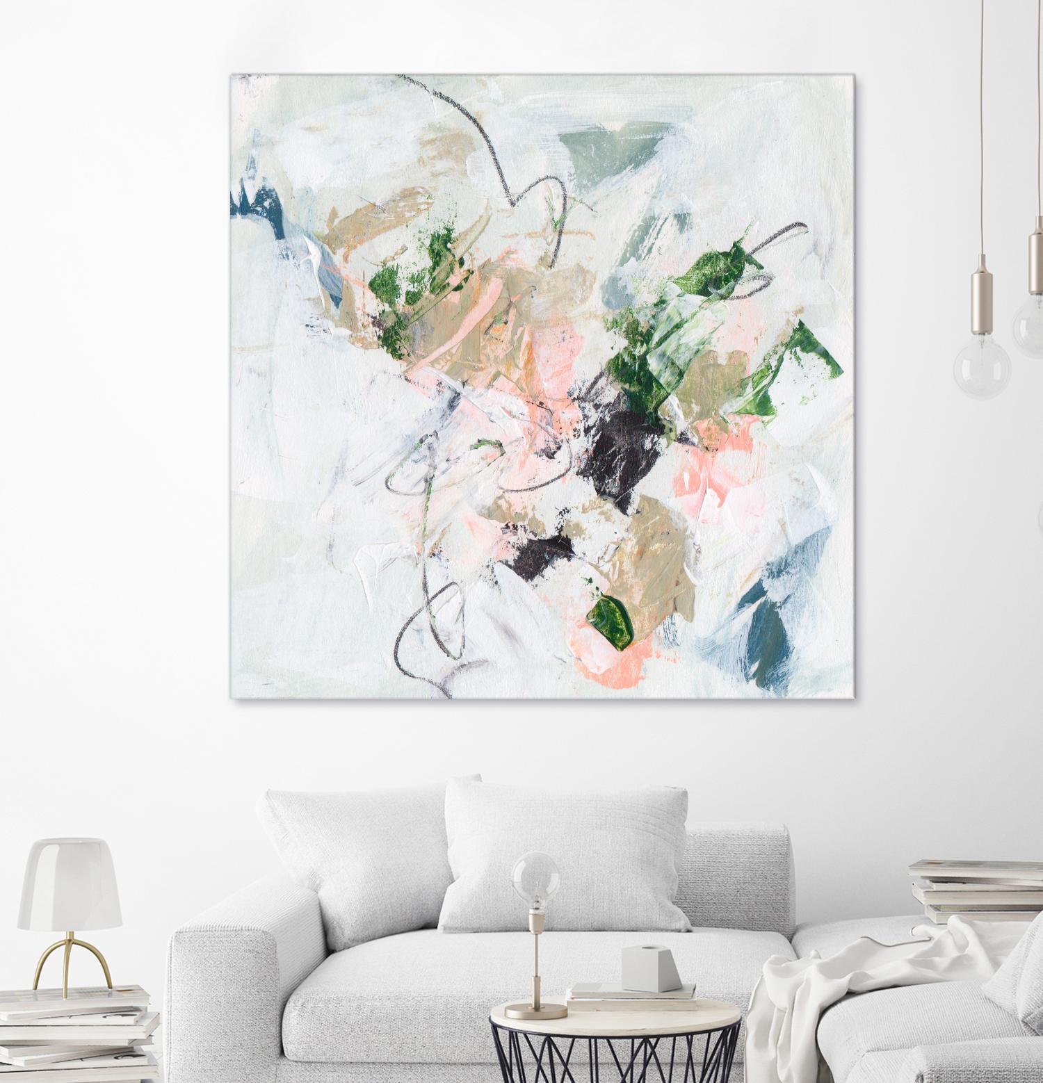 Approaching Spring IV by Melissa Wang on GIANT ART - pink abstract abstract