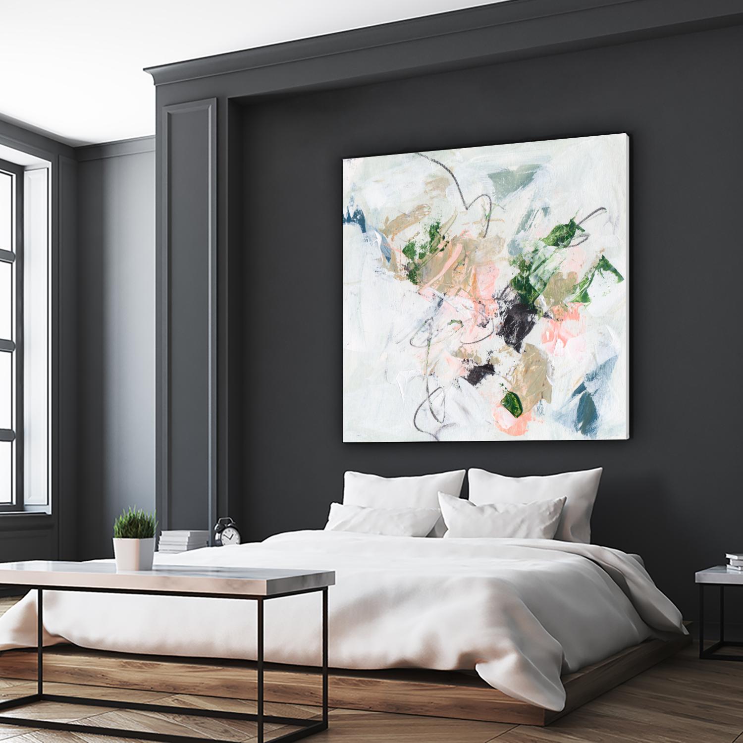 Approaching Spring IV by Melissa Wang on GIANT ART - pink abstract abstract