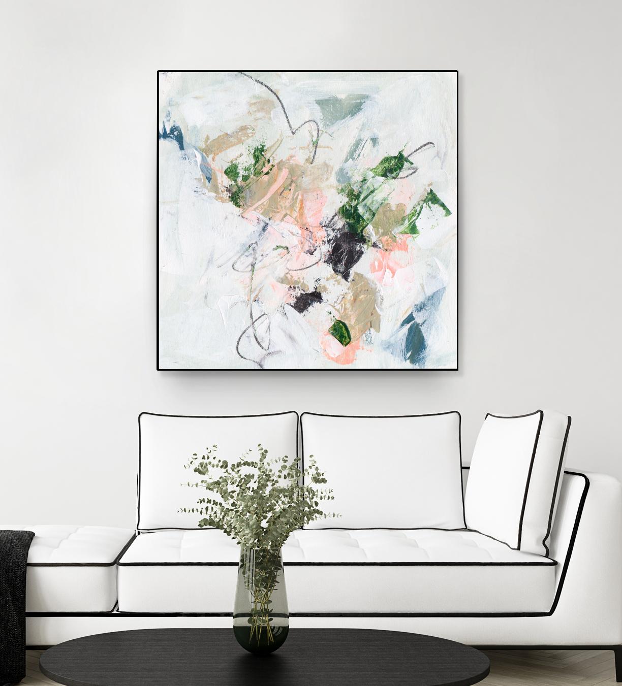 Approaching Spring IV by Melissa Wang on GIANT ART - pink abstract abstract
