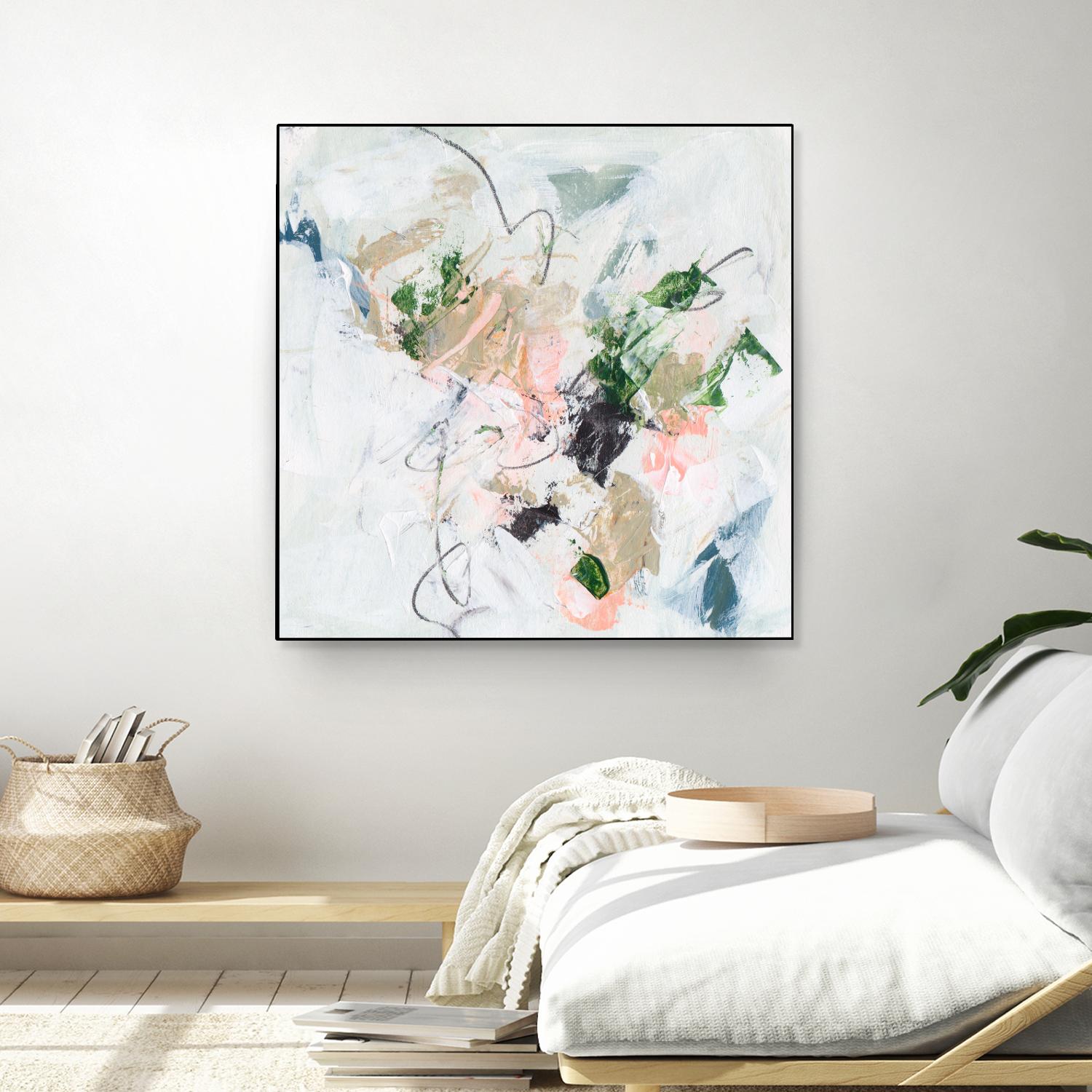 Approaching Spring IV by Melissa Wang on GIANT ART - pink abstract abstract