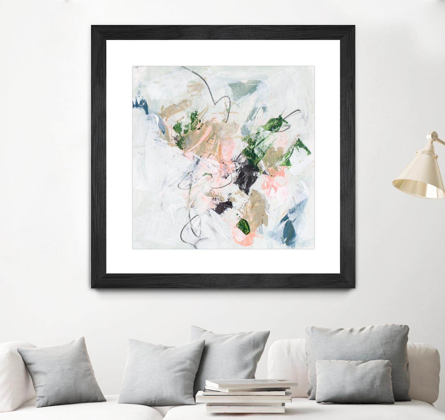 Approaching Spring IV by Melissa Wang on GIANT ART - pink abstract abstract