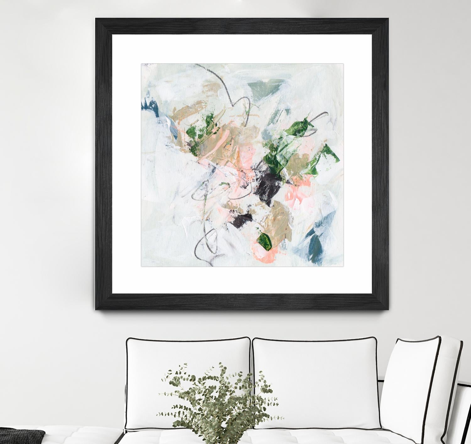 Approaching Spring IV by Melissa Wang on GIANT ART - pink abstract abstract