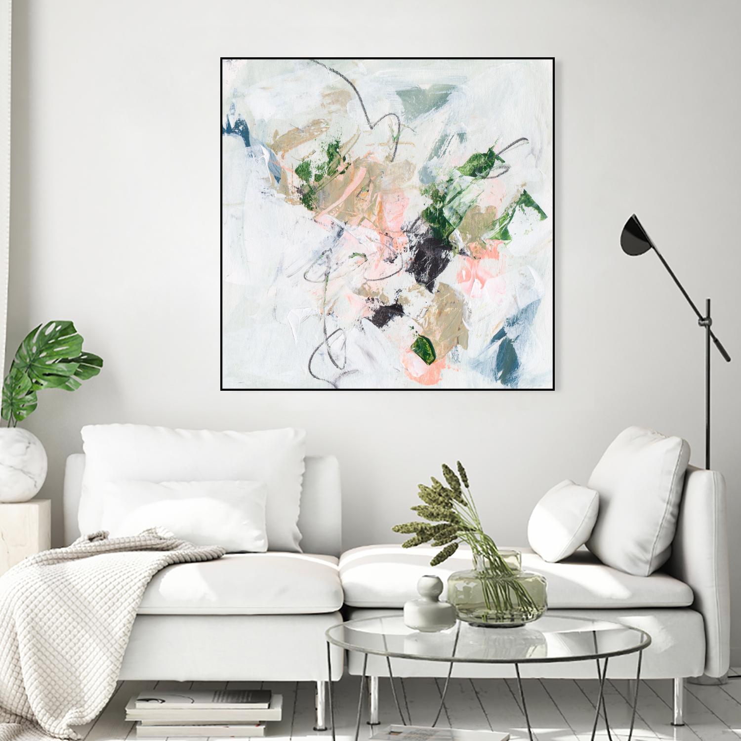 Approaching Spring IV by Melissa Wang on GIANT ART - pink abstract abstract