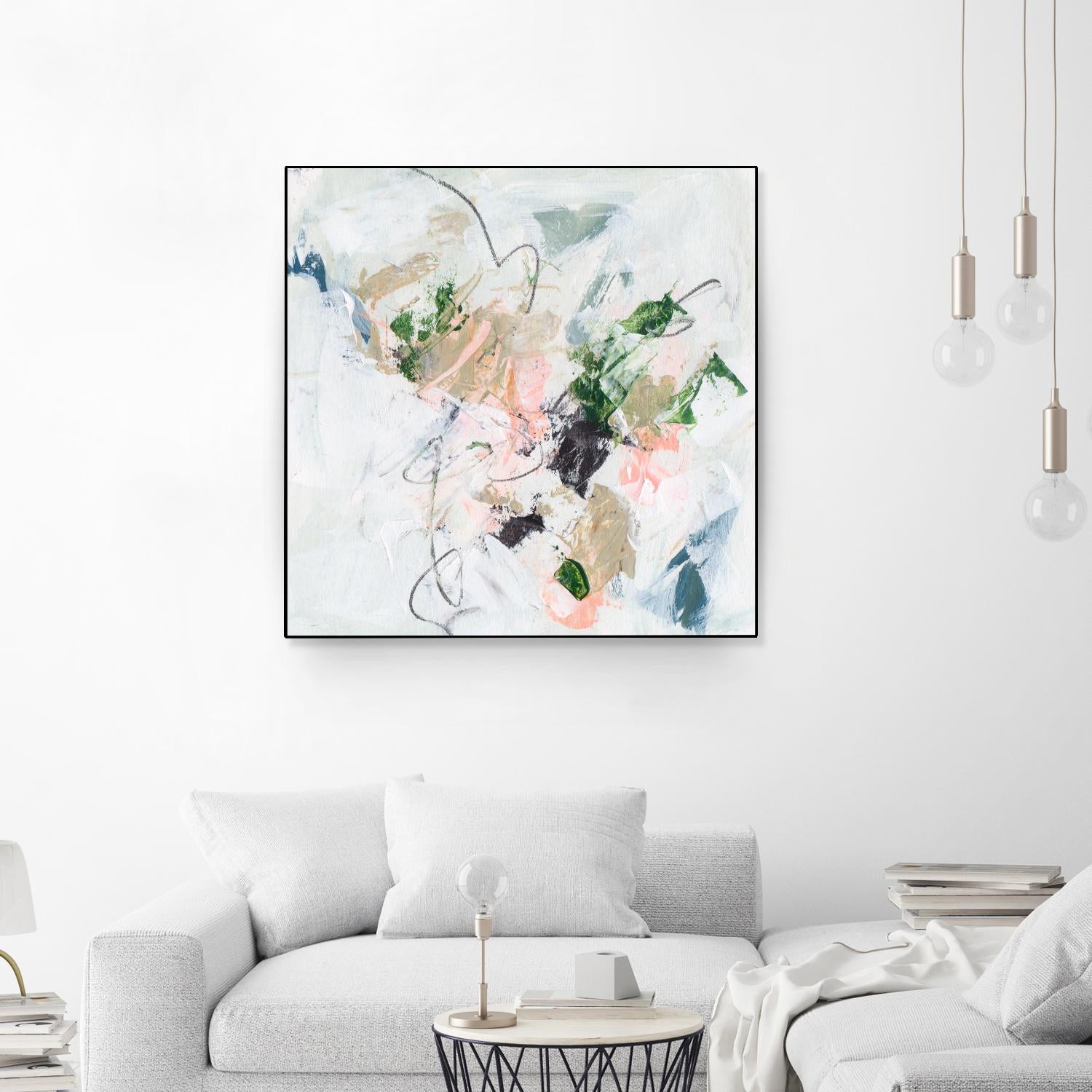 Approaching Spring IV by Melissa Wang on GIANT ART - pink abstract abstract