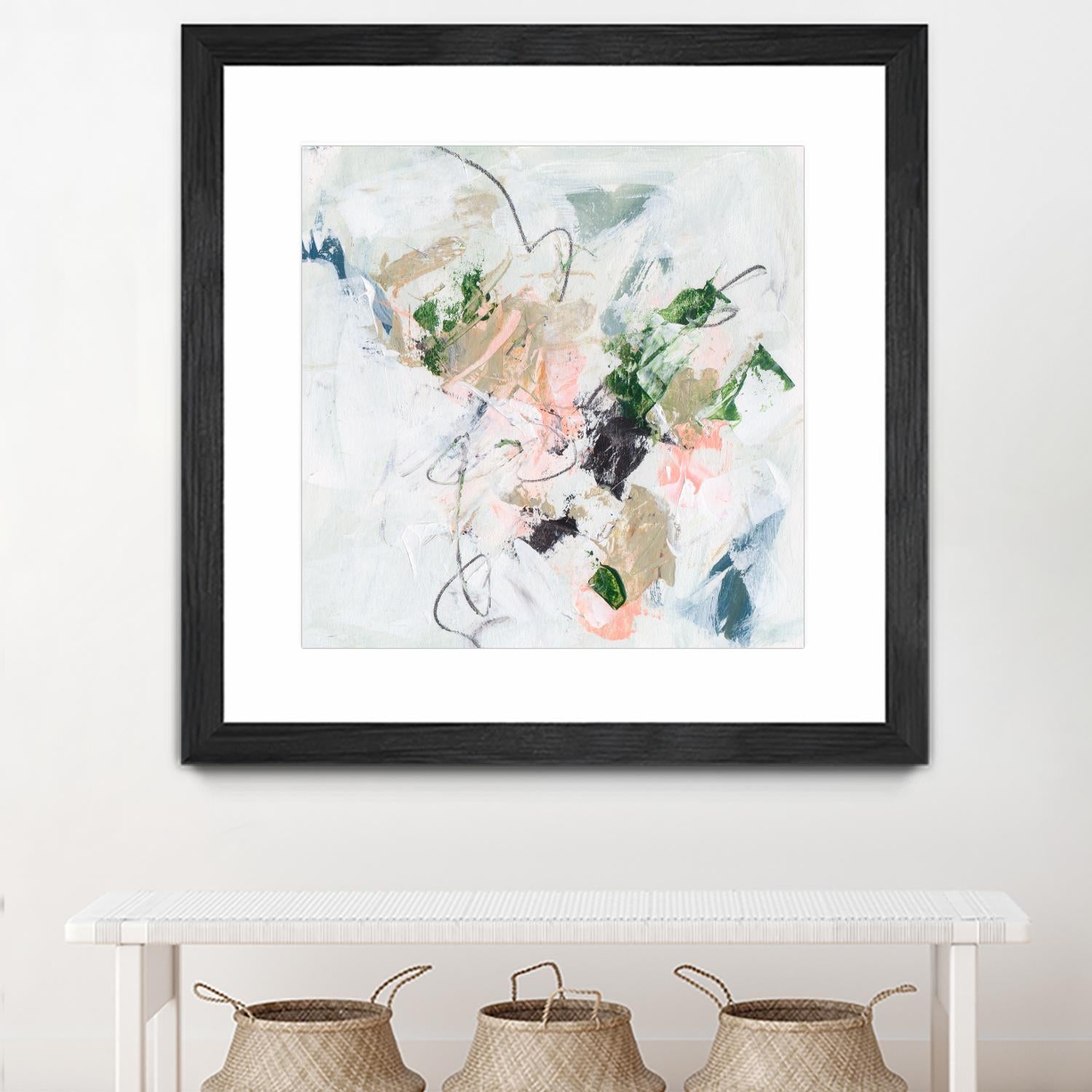 Approaching Spring IV by Melissa Wang on GIANT ART - pink abstract abstract