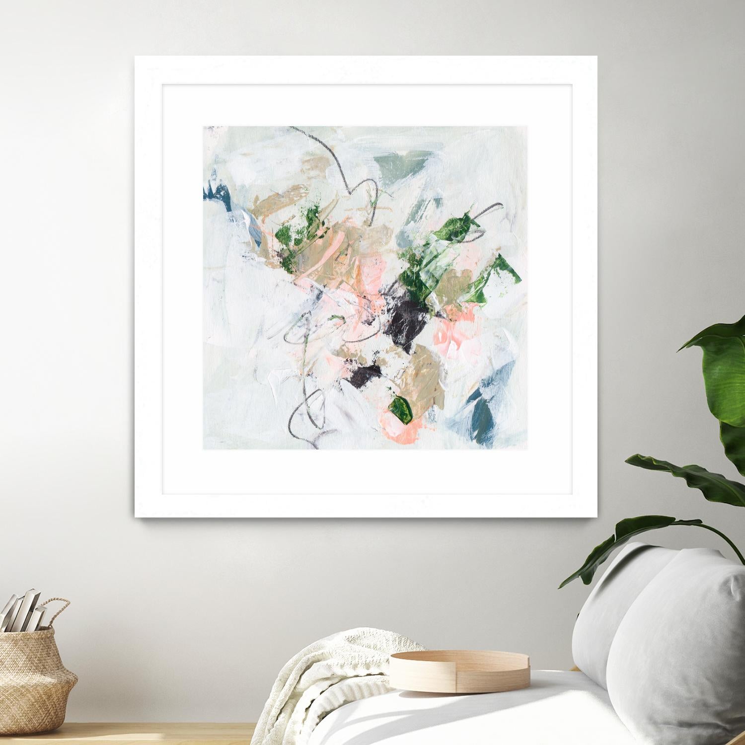 Approaching Spring IV by Melissa Wang on GIANT ART - pink abstract abstract