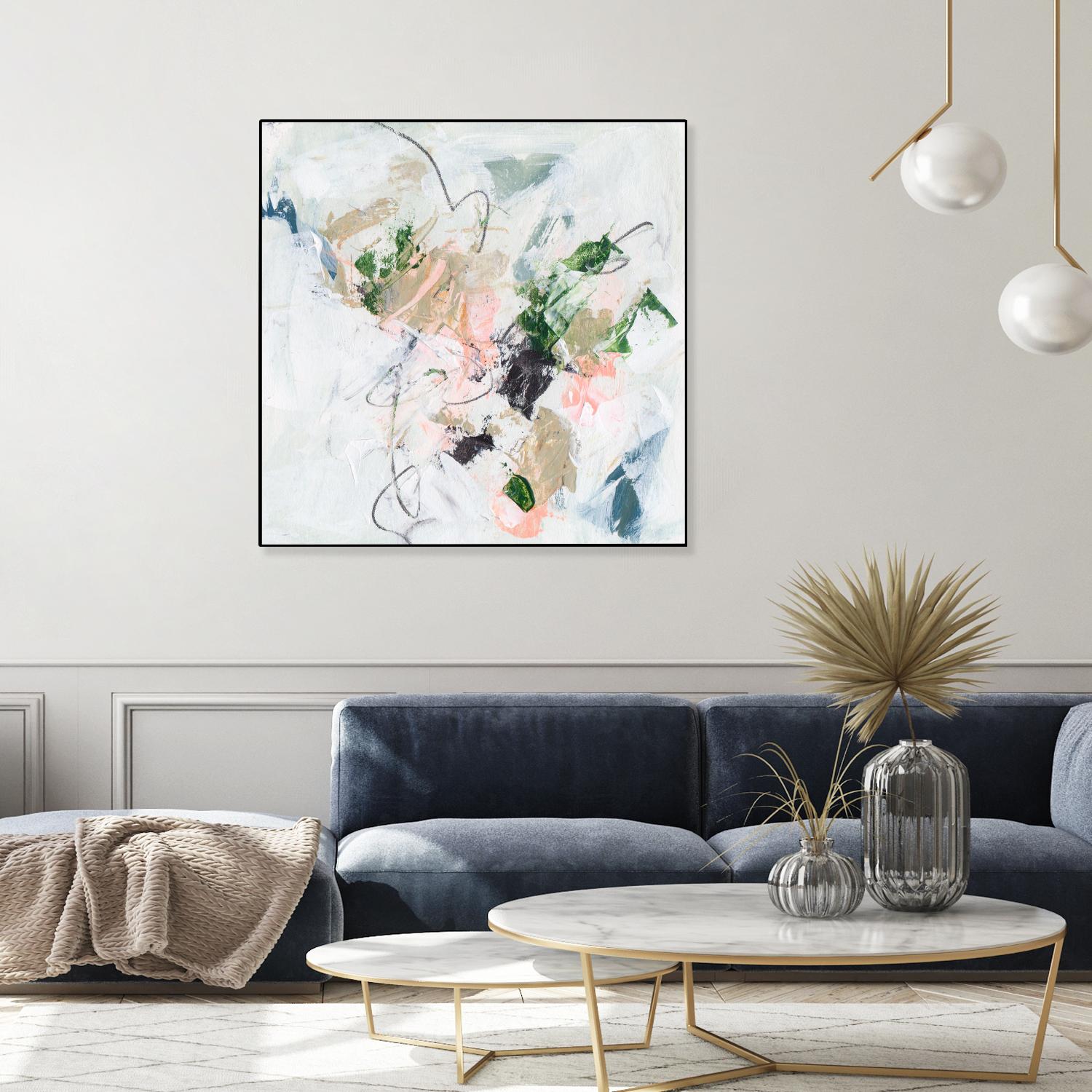 Approaching Spring IV by Melissa Wang on GIANT ART - pink abstract abstract