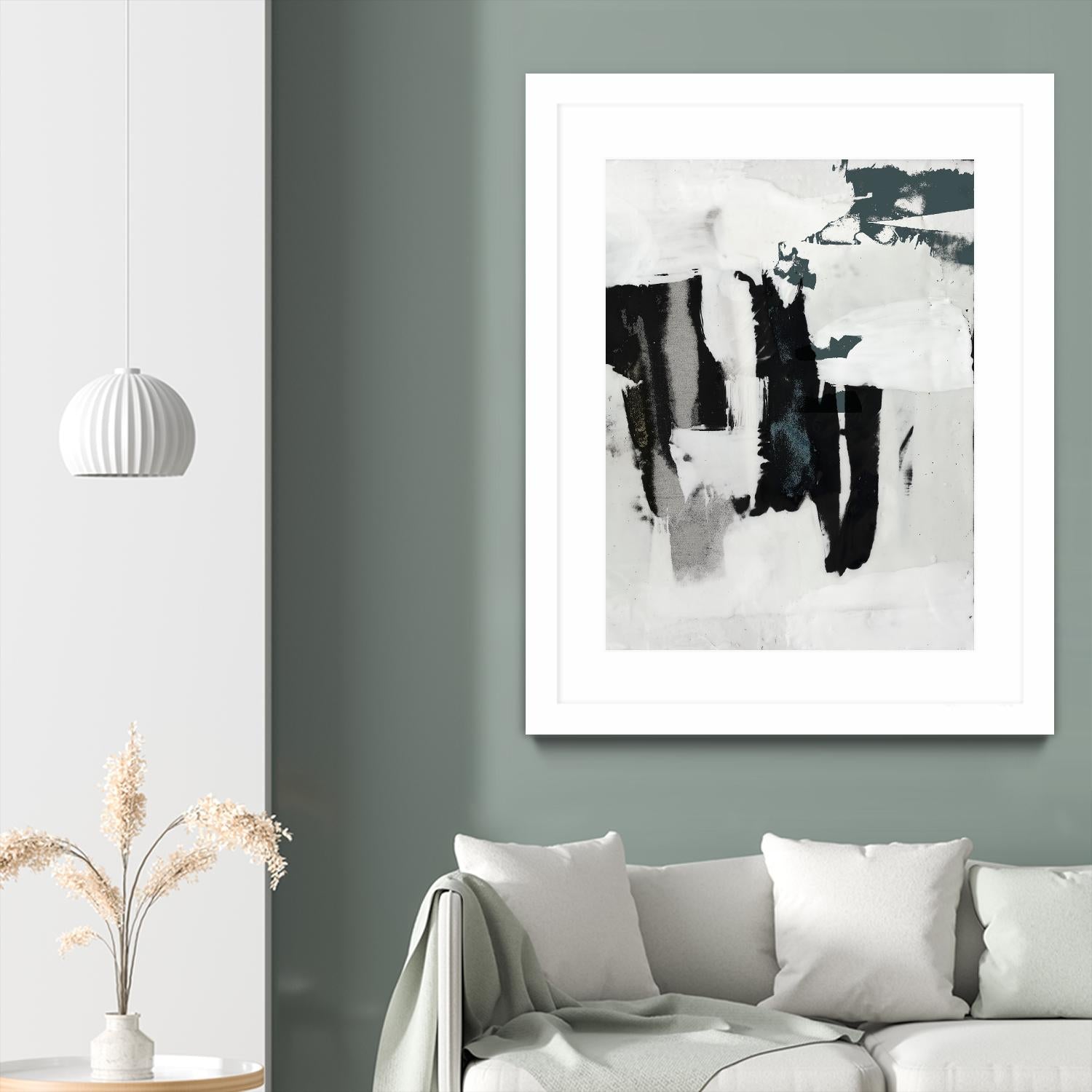 Broken Window II by Jennifer Goldberger on GIANT ART - white abstract abstract