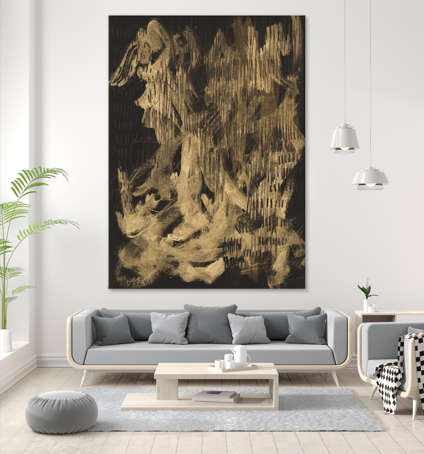 Witchery by Lori Arbel on GIANT ART - gold abstract abstract