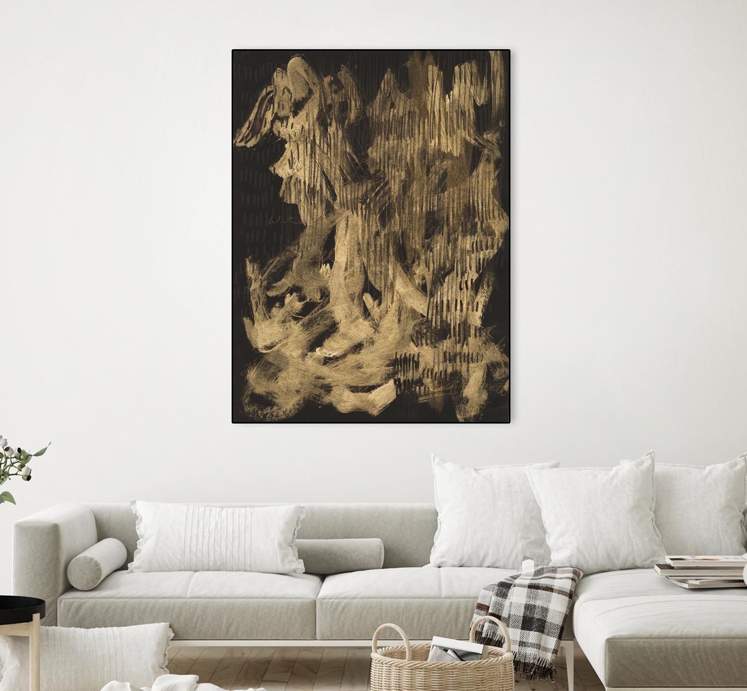 Witchery by Lori Arbel on GIANT ART - gold abstract abstract
