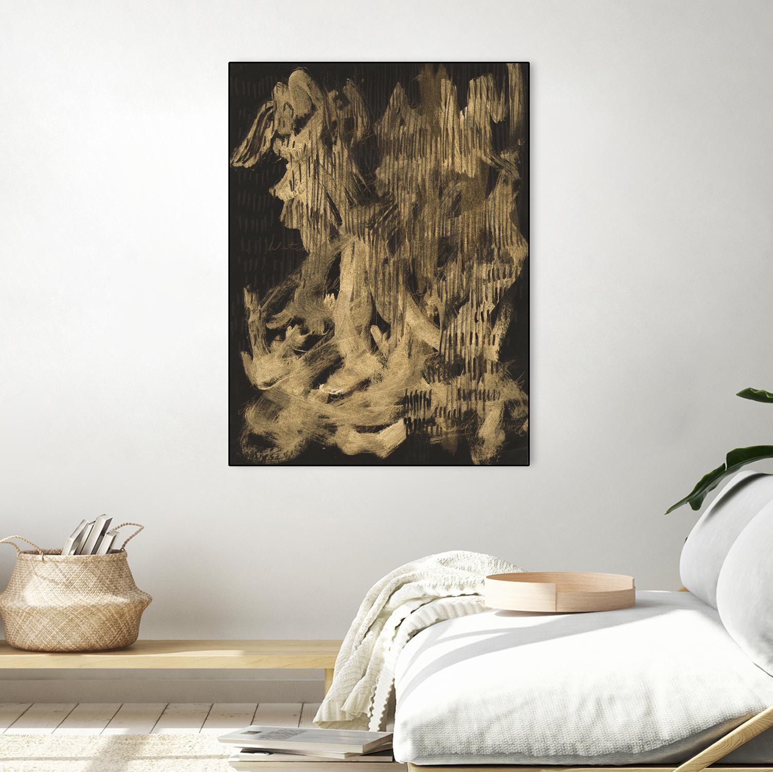 Witchery by Lori Arbel on GIANT ART - gold abstract abstract