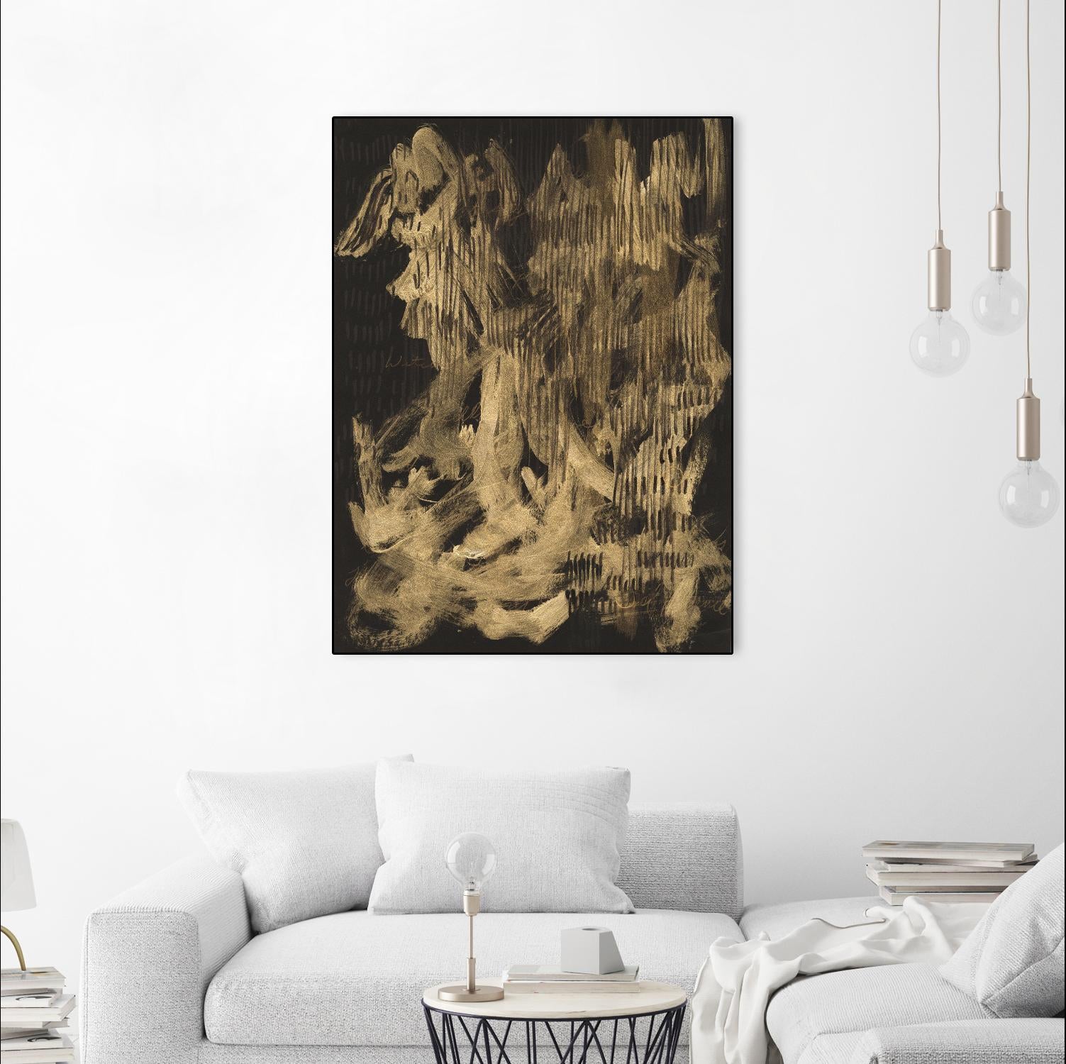 Witchery by Lori Arbel on GIANT ART - gold abstract abstract