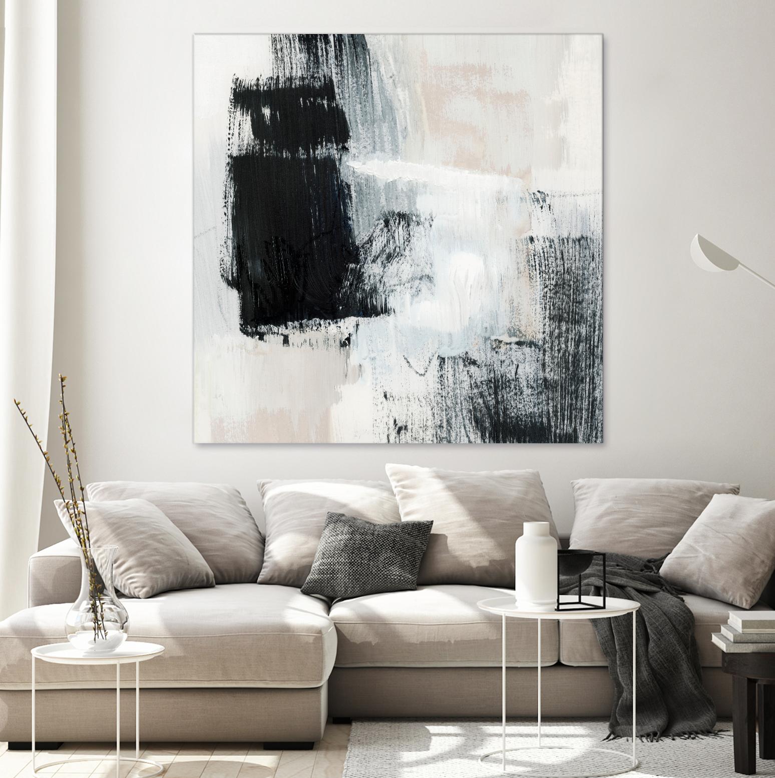 Fria I by Victoria Barnes on GIANT ART - beige abstract abstract