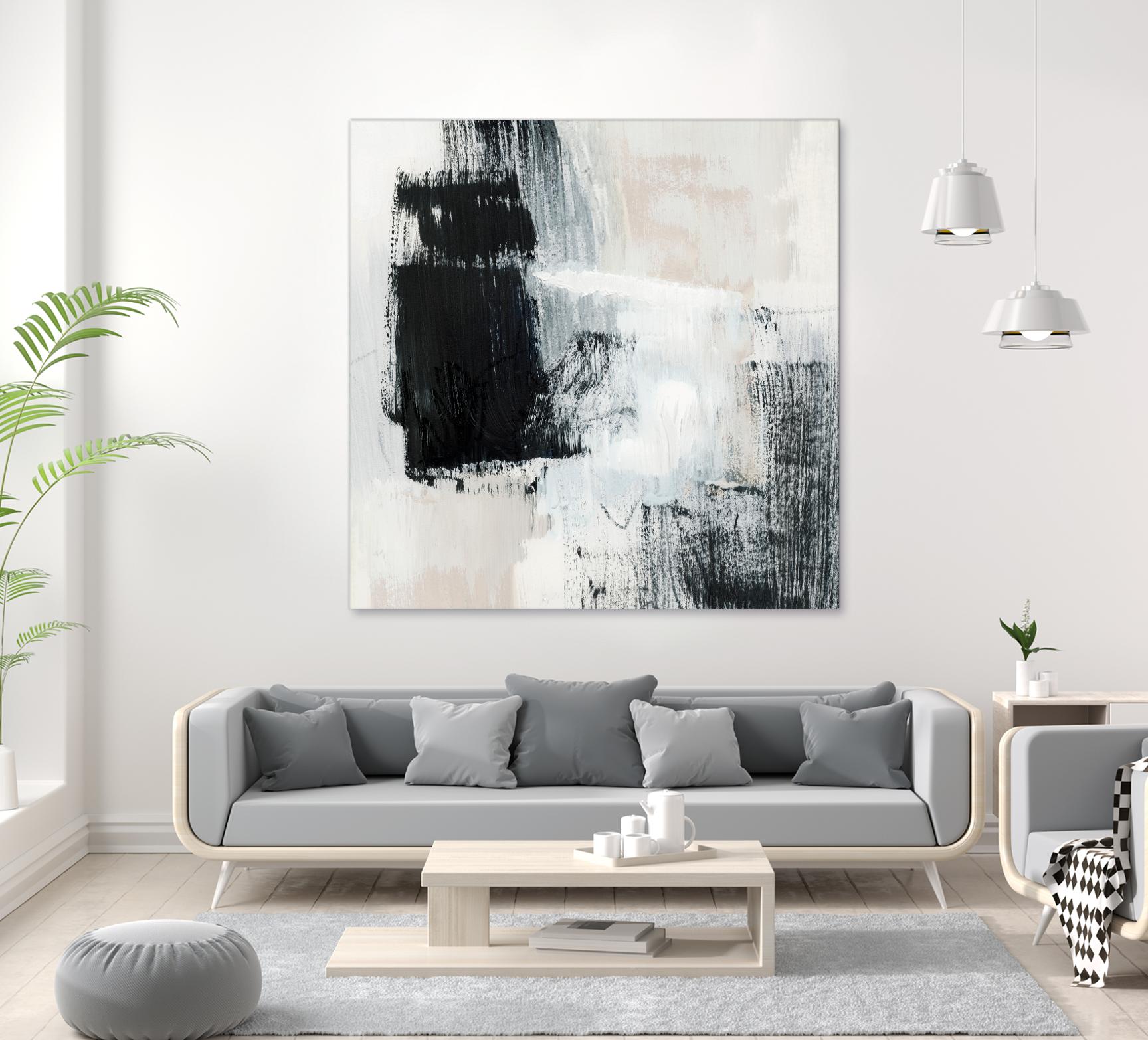 Fria I by Victoria Barnes on GIANT ART - beige abstract abstract