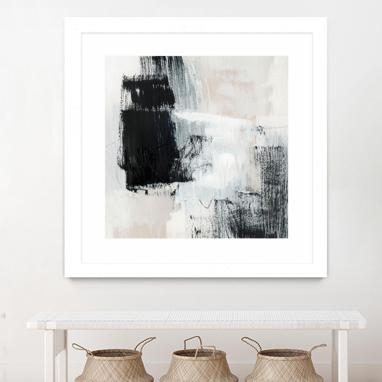 Fria I by Victoria Barnes on GIANT ART - beige abstract abstract