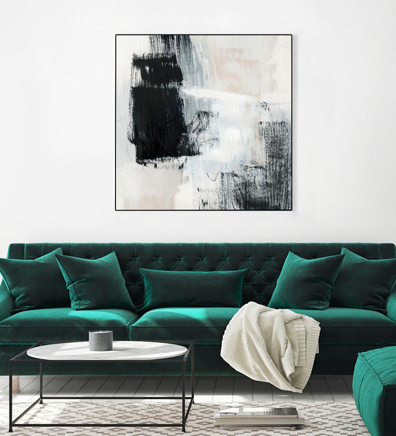 Fria I by Victoria Barnes on GIANT ART - beige abstract abstract