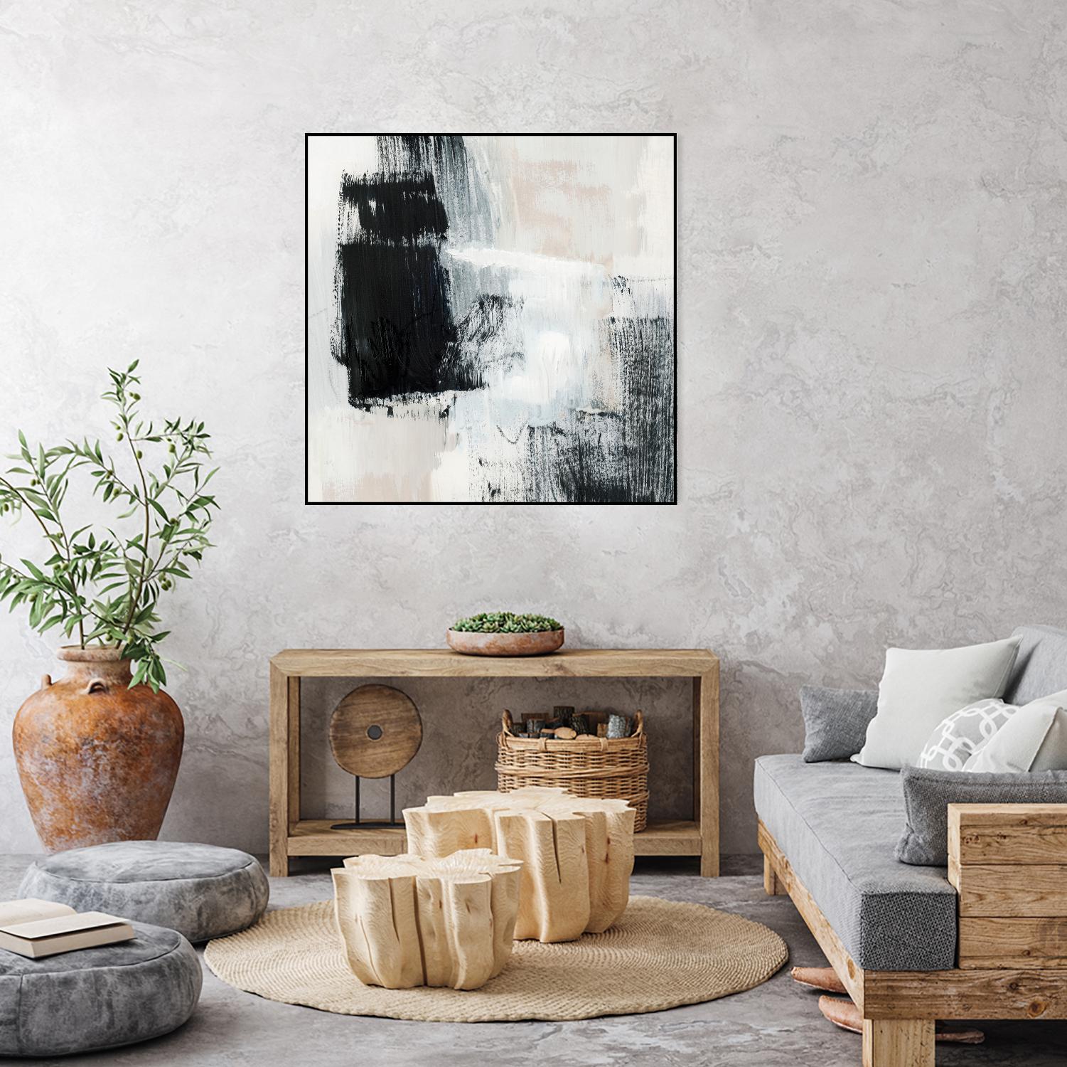 Fria I by Victoria Barnes on GIANT ART - beige abstract abstract