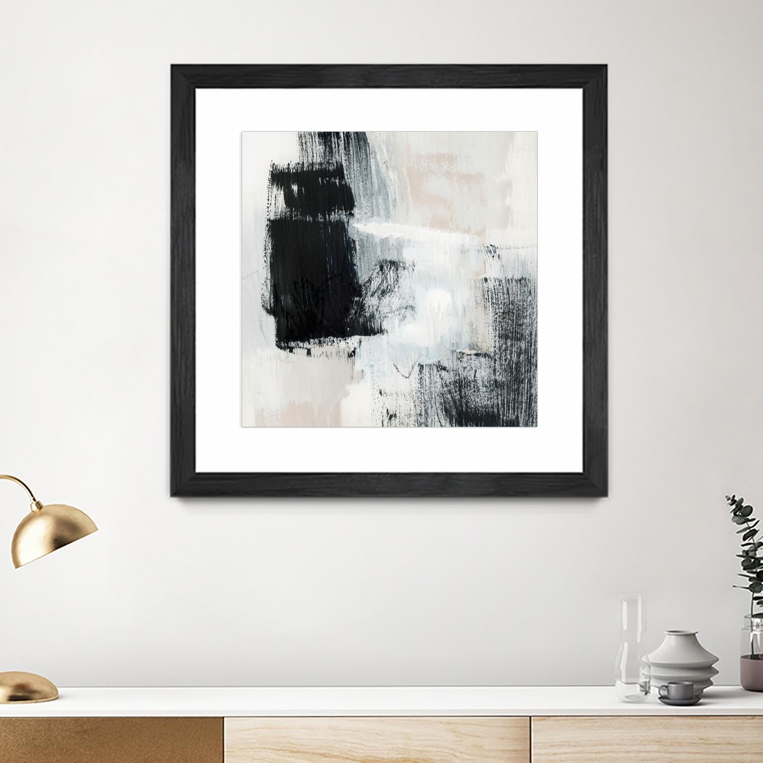 Fria I by Victoria Barnes on GIANT ART - beige abstract abstract