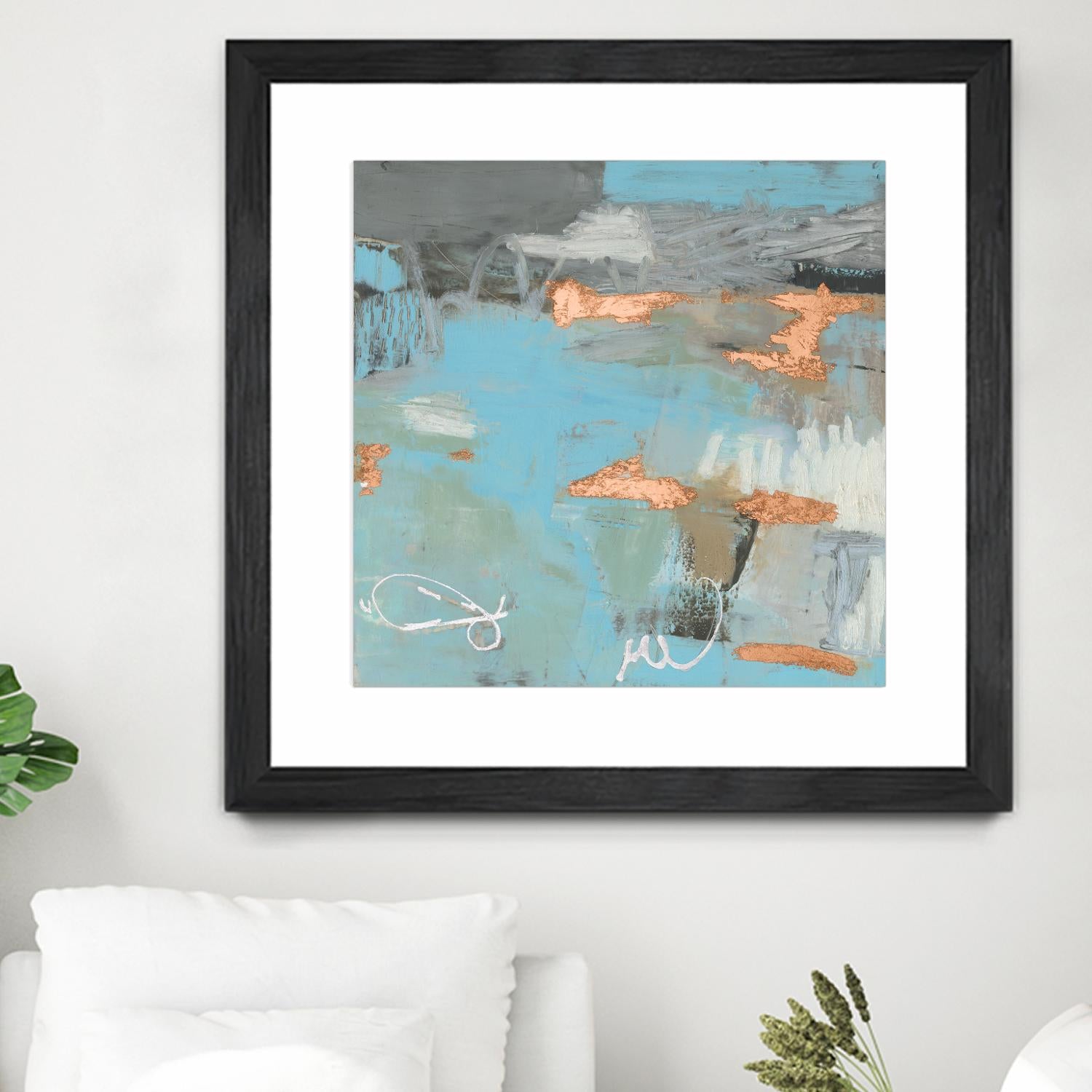 Thither III by Sue Jachimiec on GIANT ART - gold abstract abstract