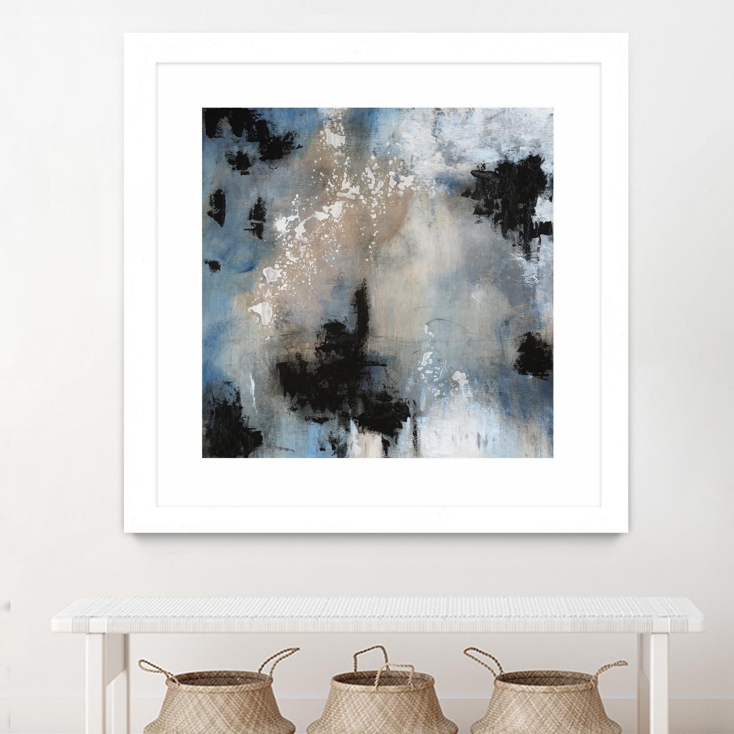 Embellished Shifting Motion II by Tim OToole on GIANT ART - blue abstract abstract