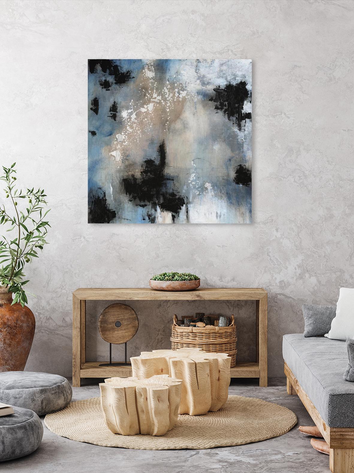 Embellished Shifting Motion II by Tim OToole on GIANT ART - blue abstract abstract