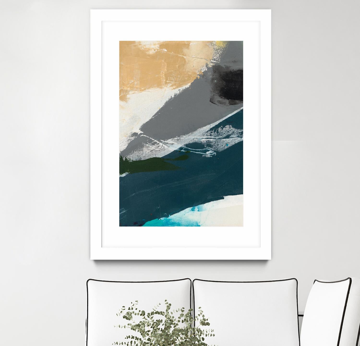 Obscure Abstract IV by Sisa Jasper on GIANT ART - gold abstract abstract