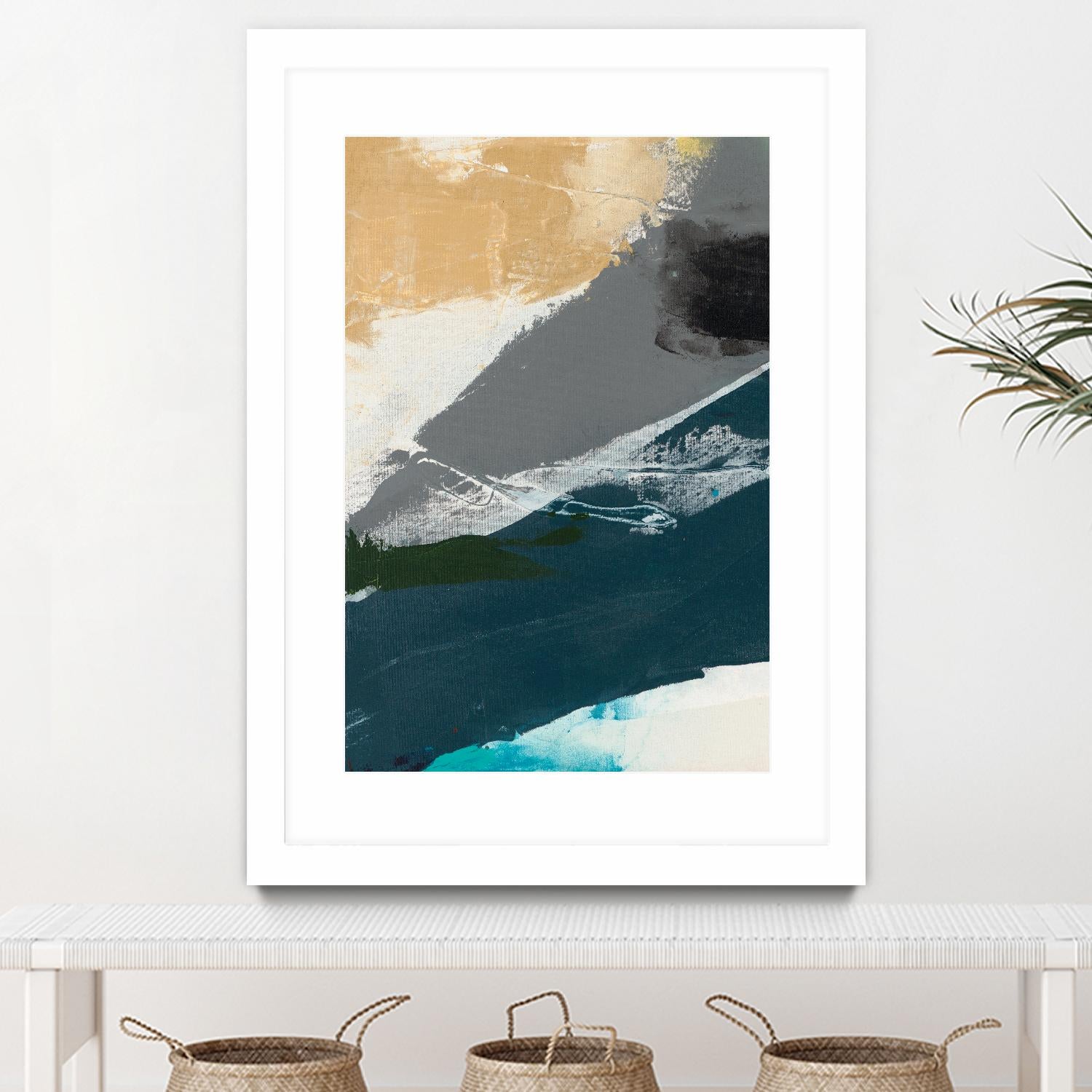 Obscure Abstract IV by Sisa Jasper on GIANT ART - gold abstract abstract