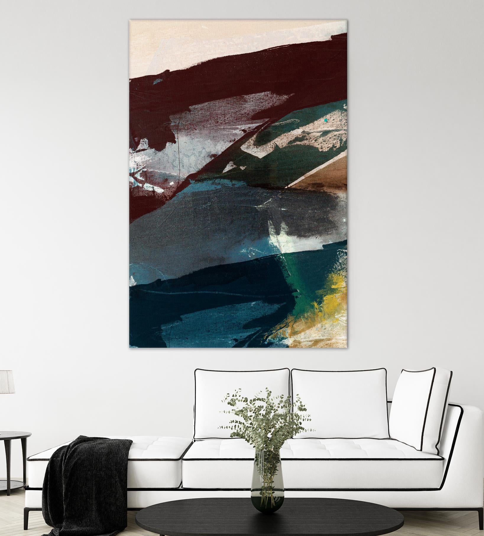 Obscure Abstract VI by Sisa Jasper on GIANT ART - beige abstract abstract