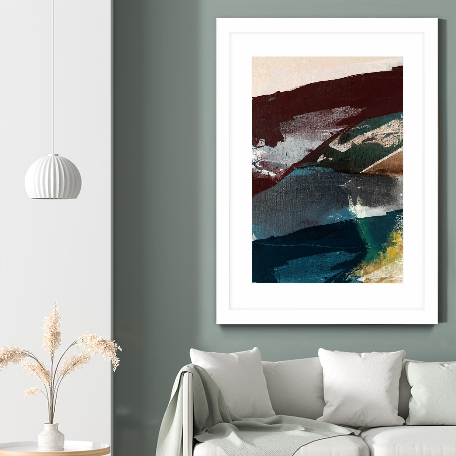 Obscure Abstract VI by Sisa Jasper on GIANT ART - beige abstract abstract