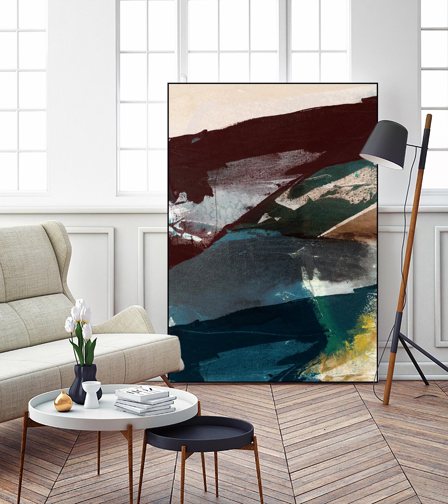 Obscure Abstract VI by Sisa Jasper on GIANT ART - beige abstract abstract