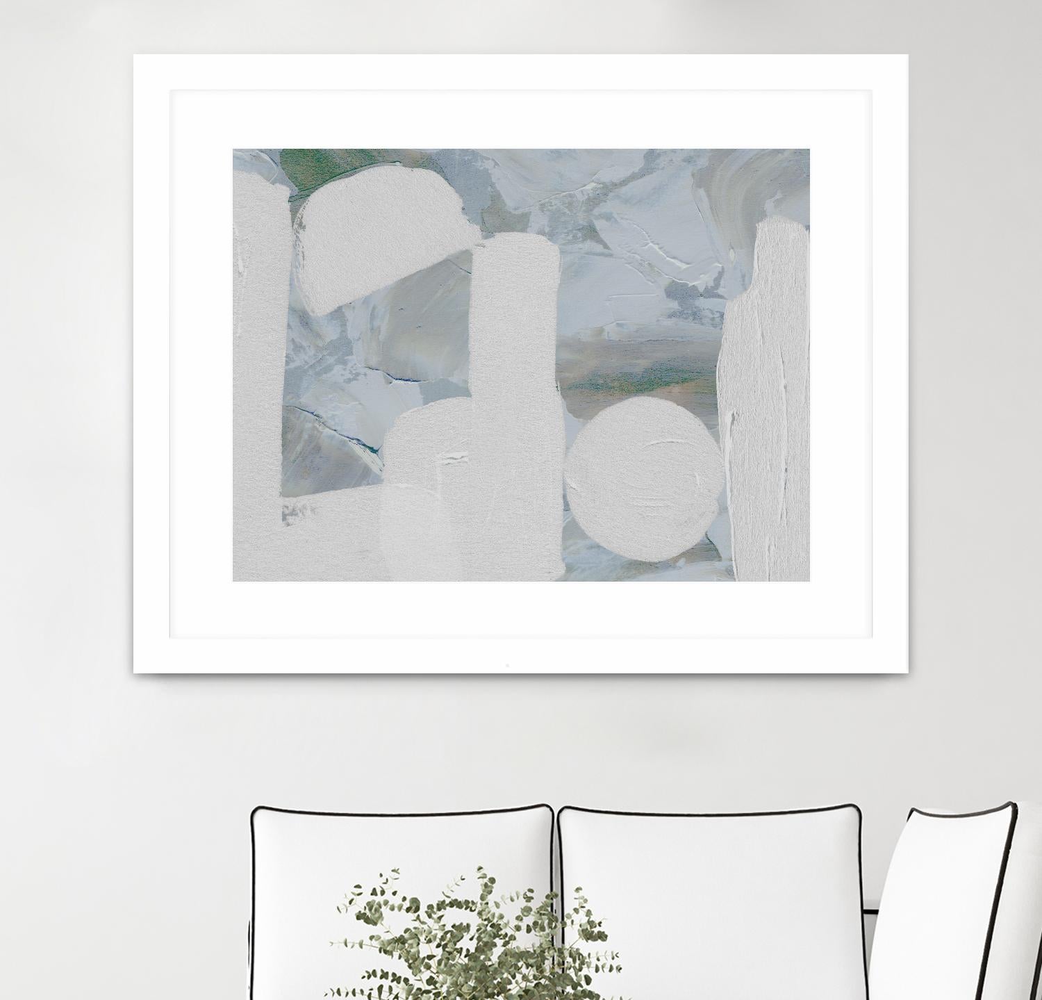 Saltwater Tide III by Melissa Wang on GIANT ART - green abstract abstract